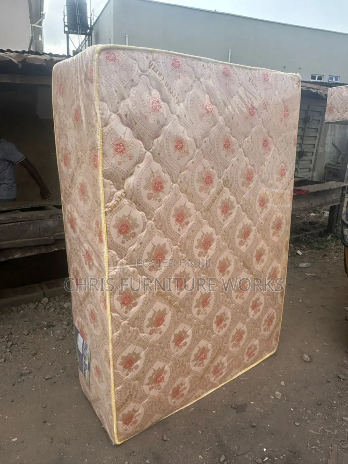41⁄2 by 6ft by 16inches Green Earth Semi Orthopaedic Mattress