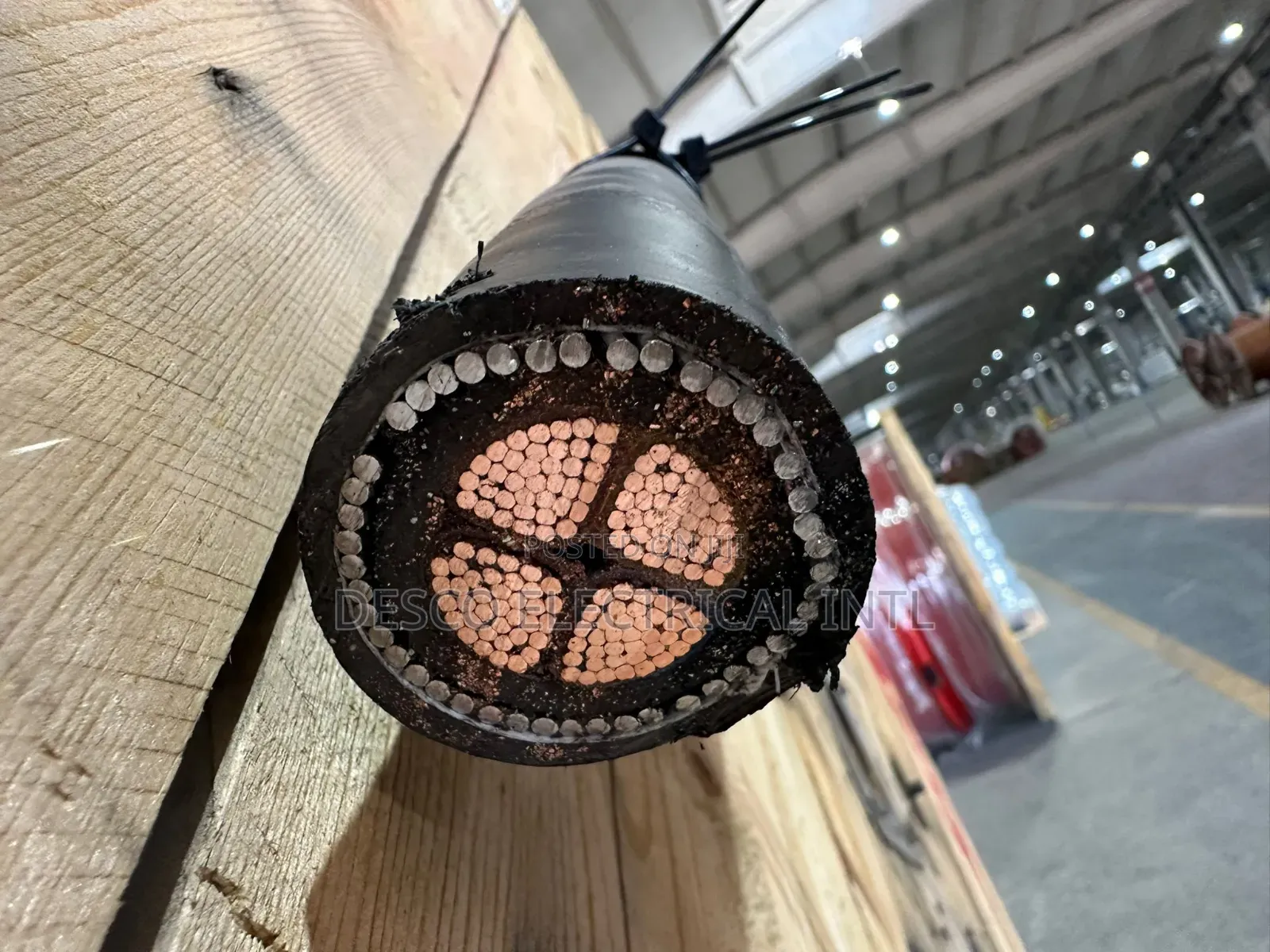 25mmx4core Armoured Cable 100 Present Copper