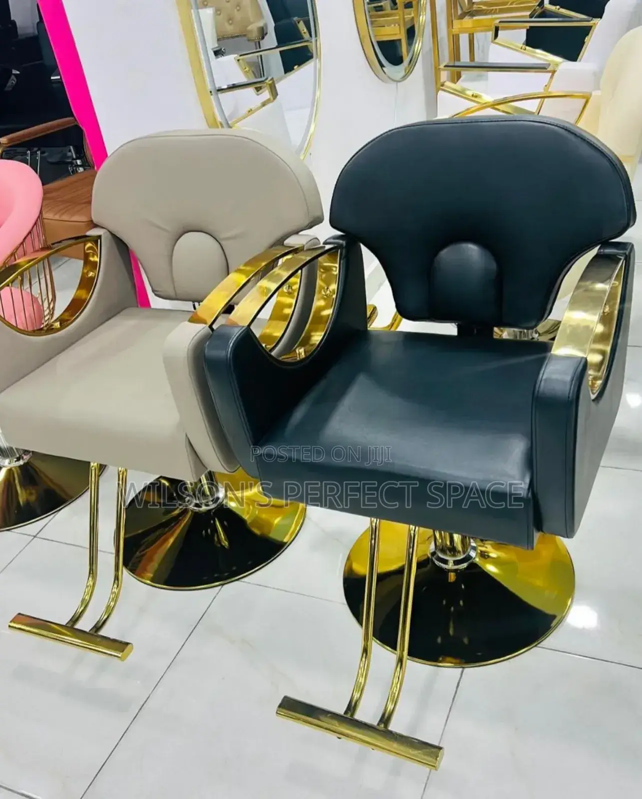 Modern Executive Salon Chair.