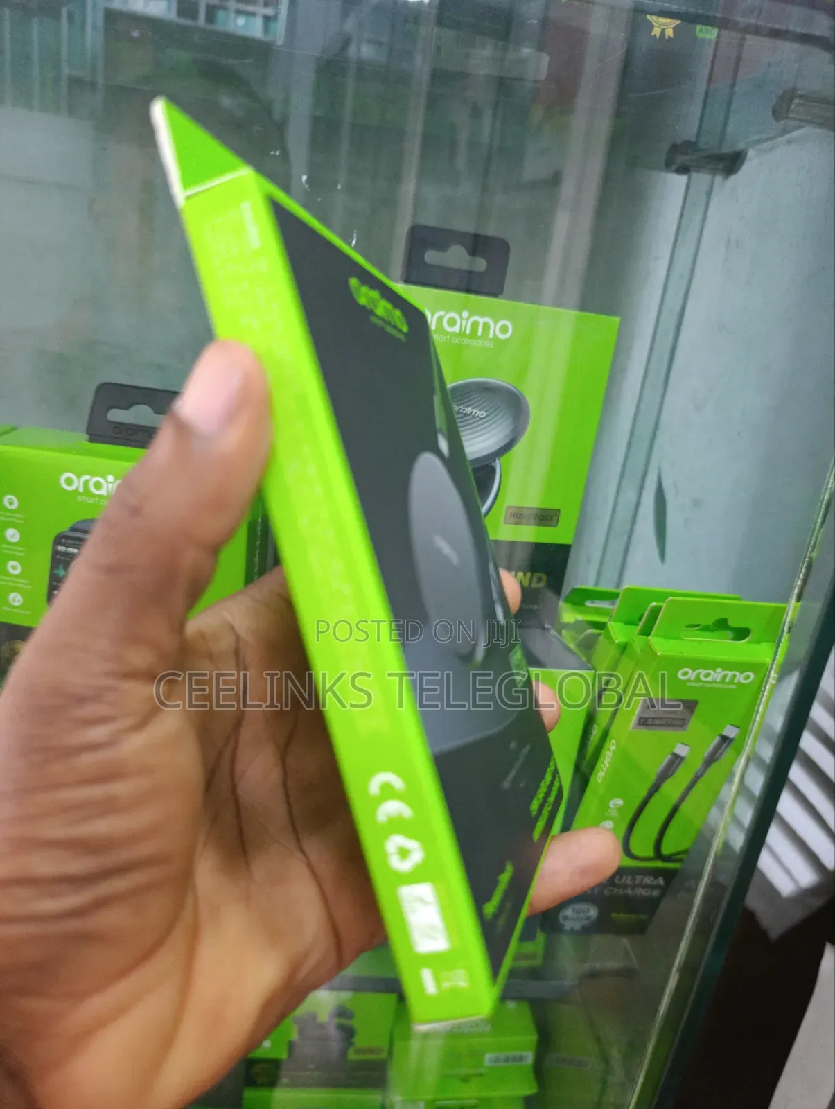 Oraimo Power-Dock 15w Magnetic Wireless Fast Charging-Pad