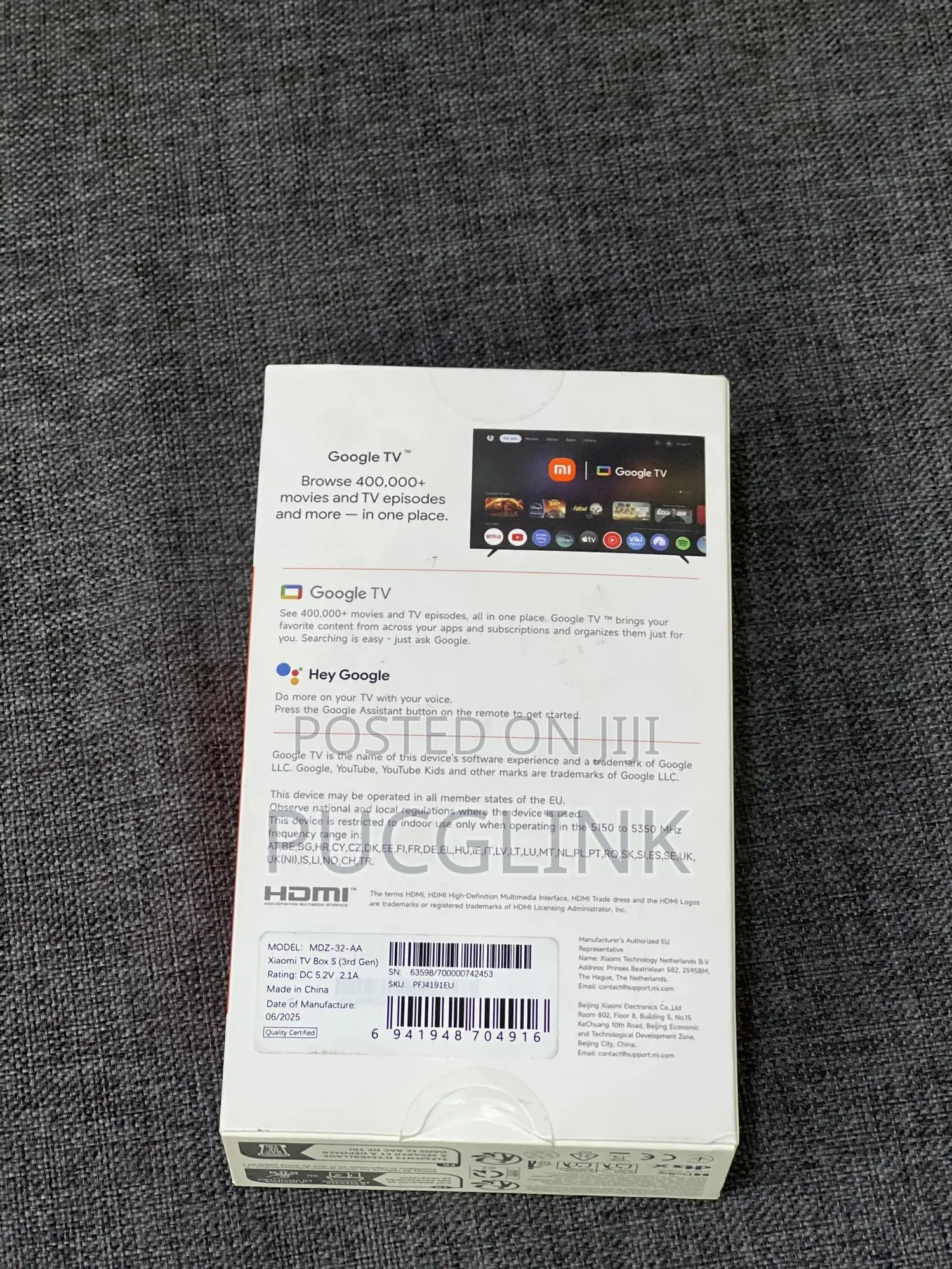 Brand New Xiaomi Tv Box S Ultra Hd