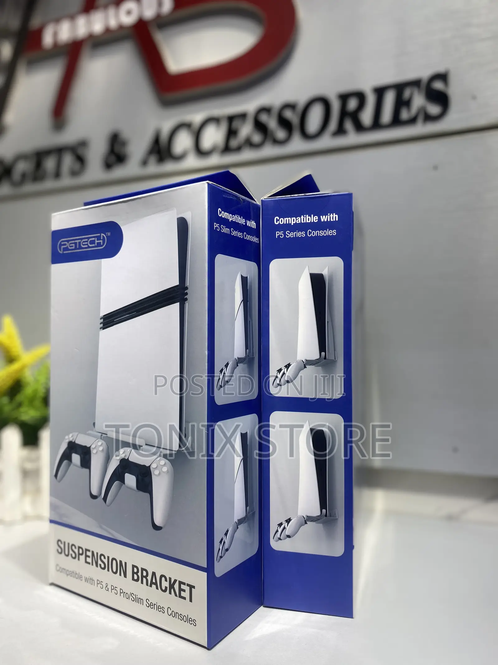 Suspension Bracket Wall Mount for Ps5 Fat,Slim and Pro