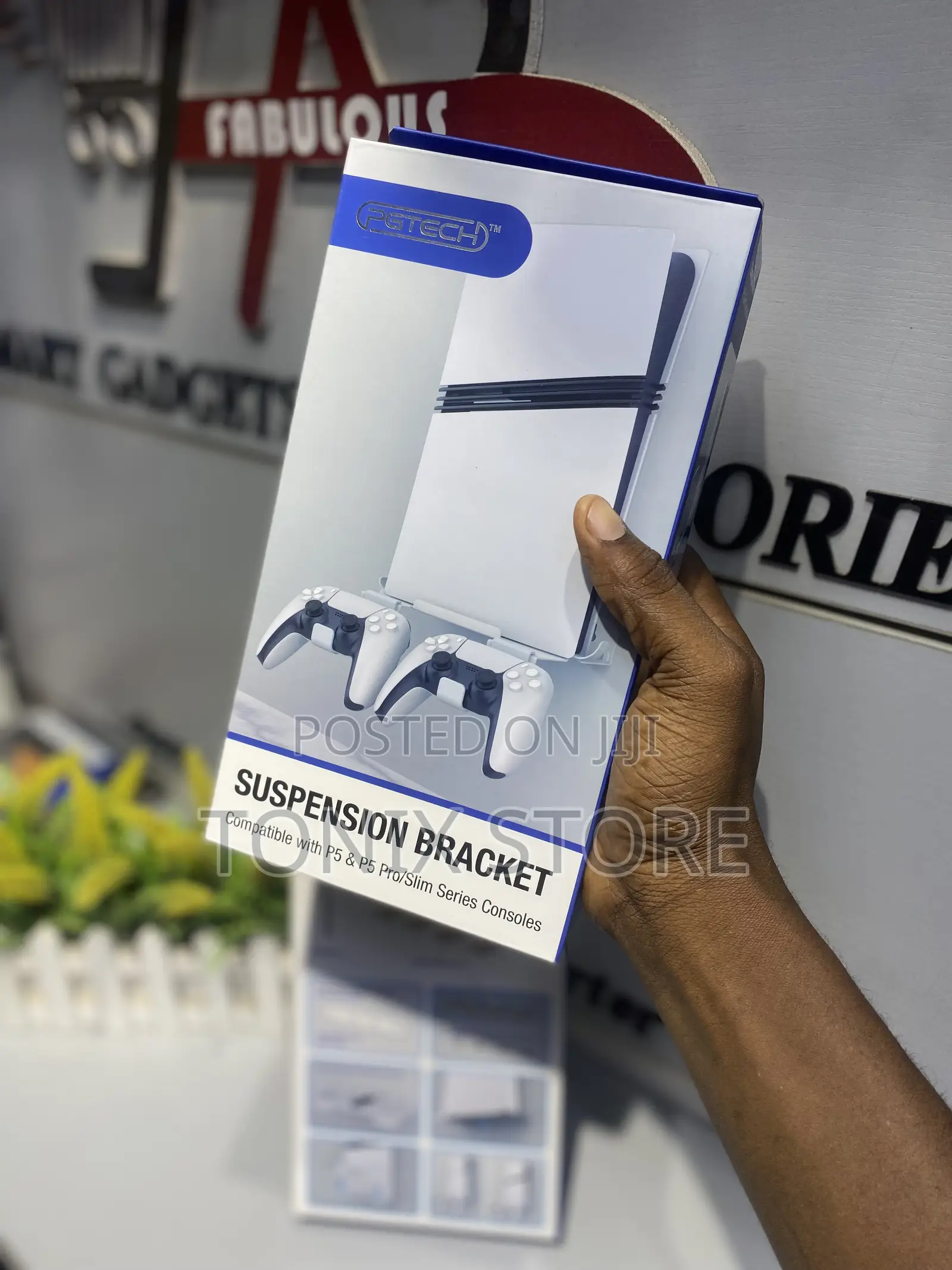 Suspension Bracket Wall Mount for Ps5 Fat,Slim and Pro