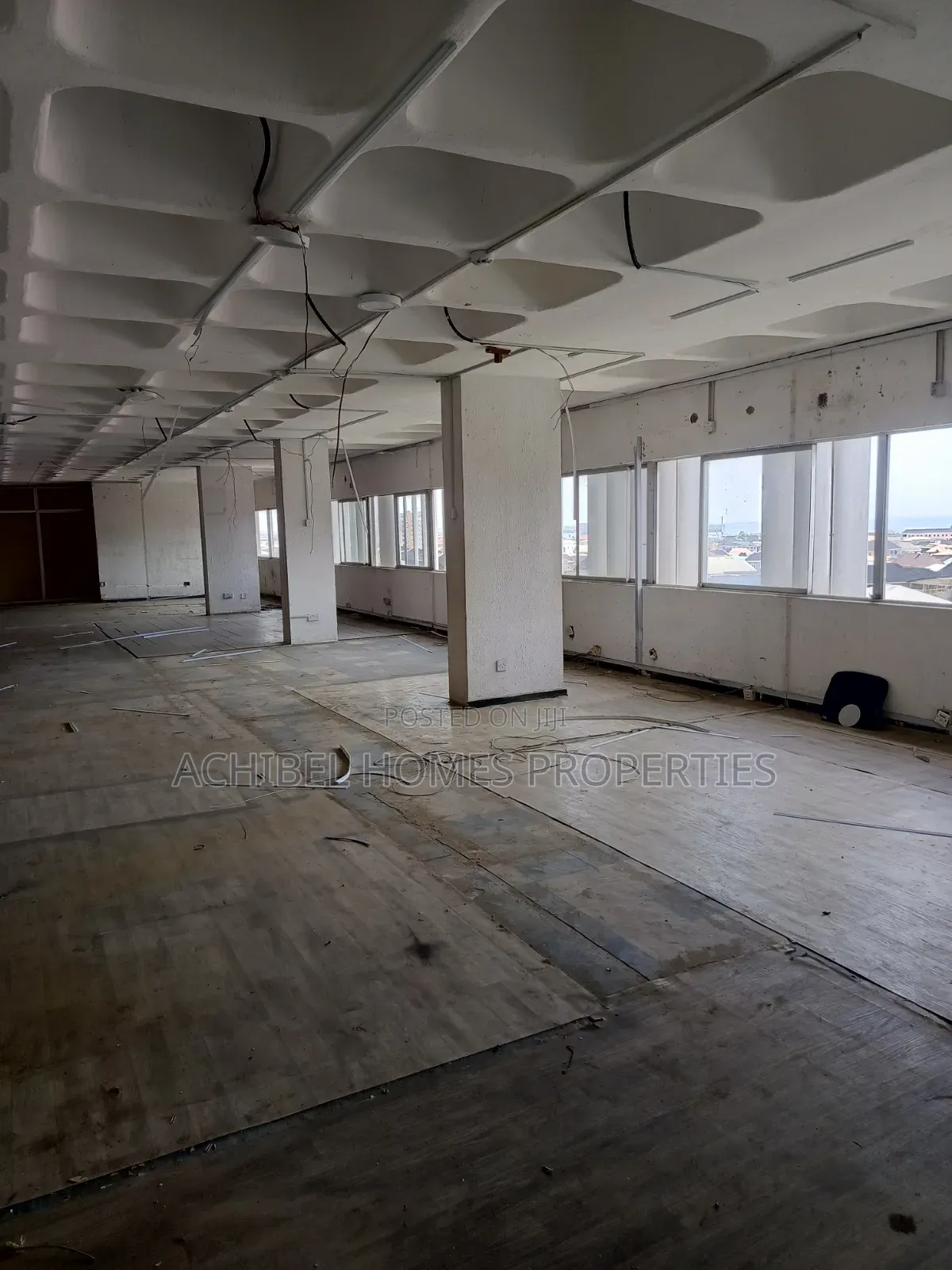A 152 Square Meter Open Office Space in Lagos Island