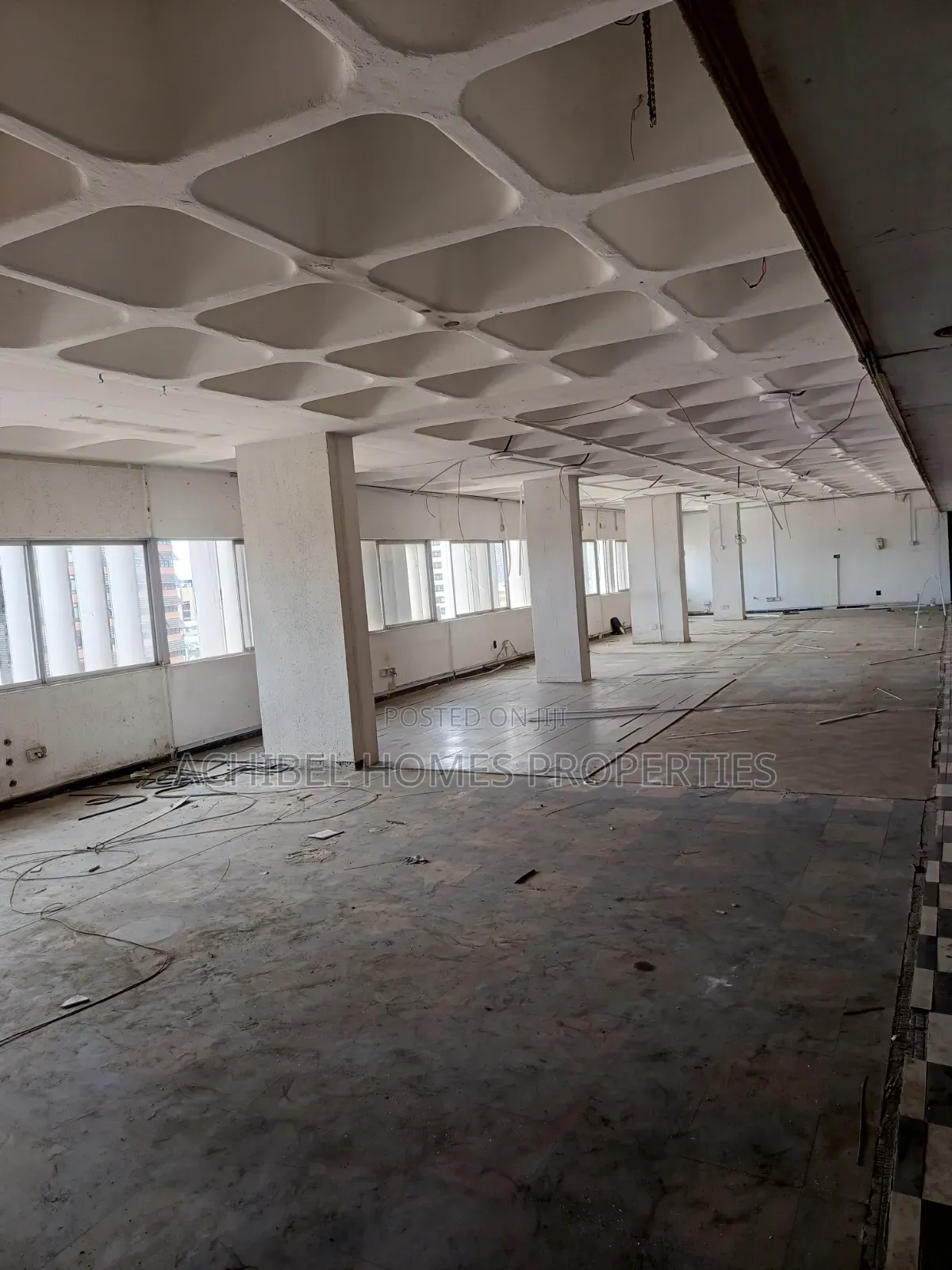 A 152 Square Meter Open Office Space in Lagos Island