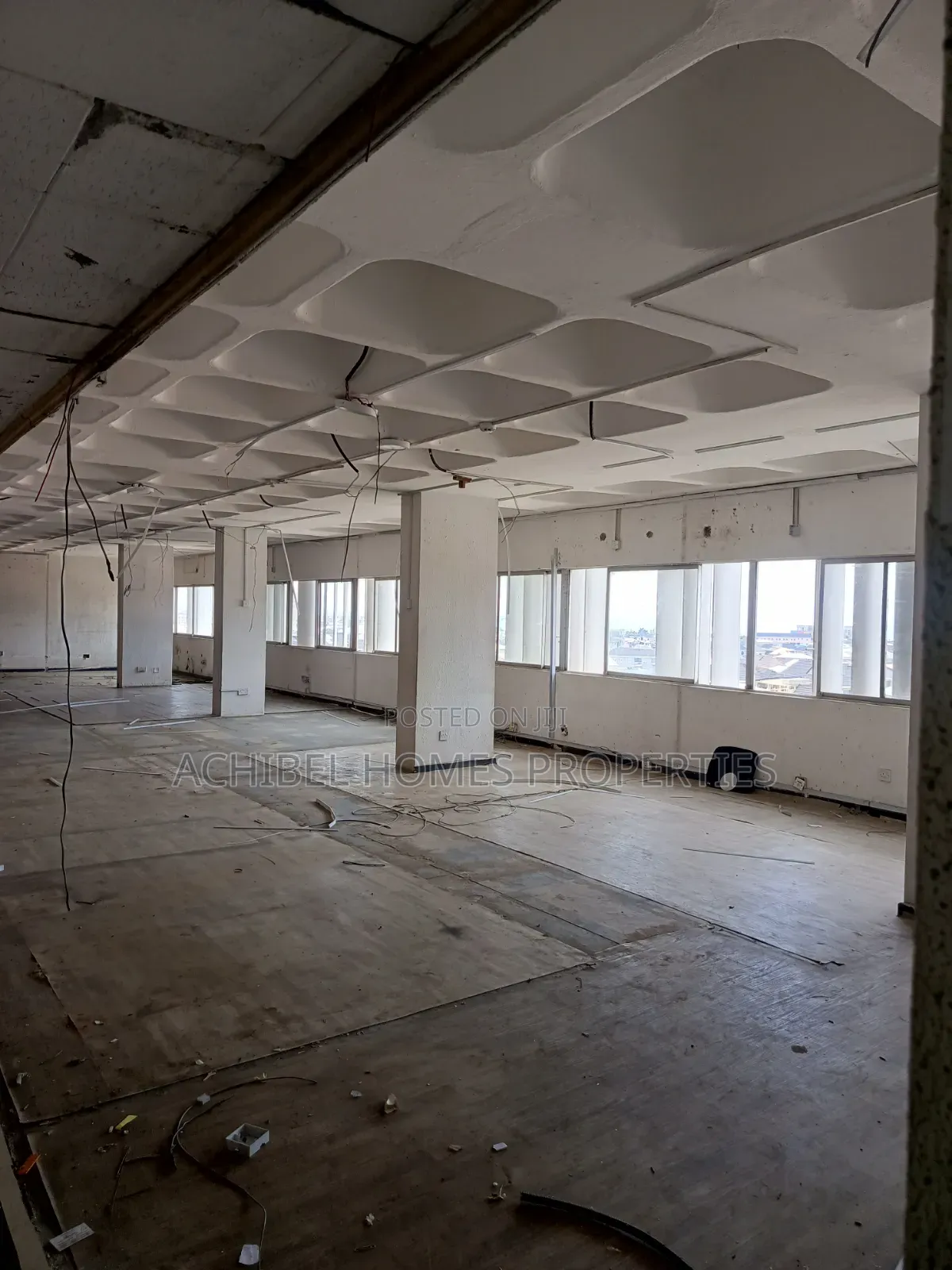 A 152 Square Meter Open Office Space in Lagos Island