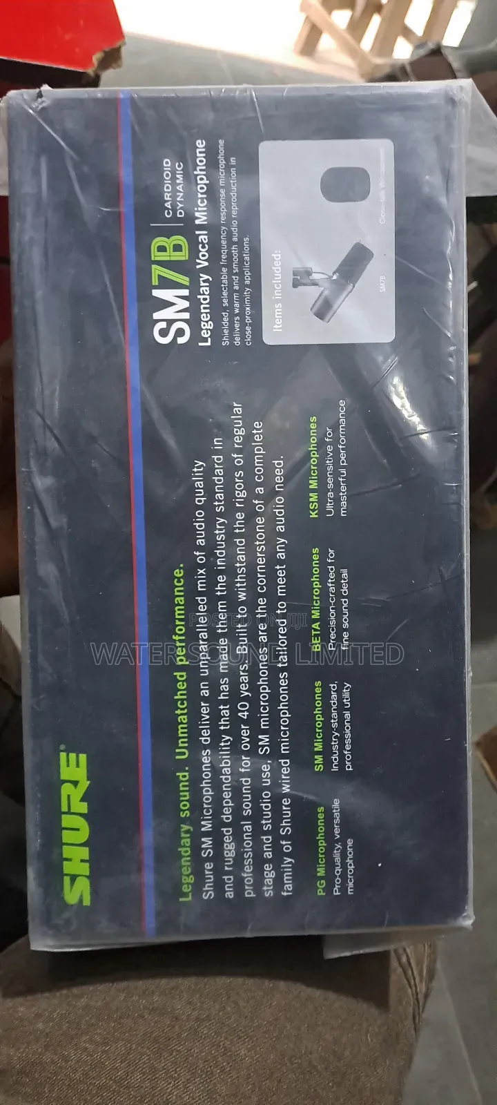 Shure Sm7b Lagendary Vocal Microphone