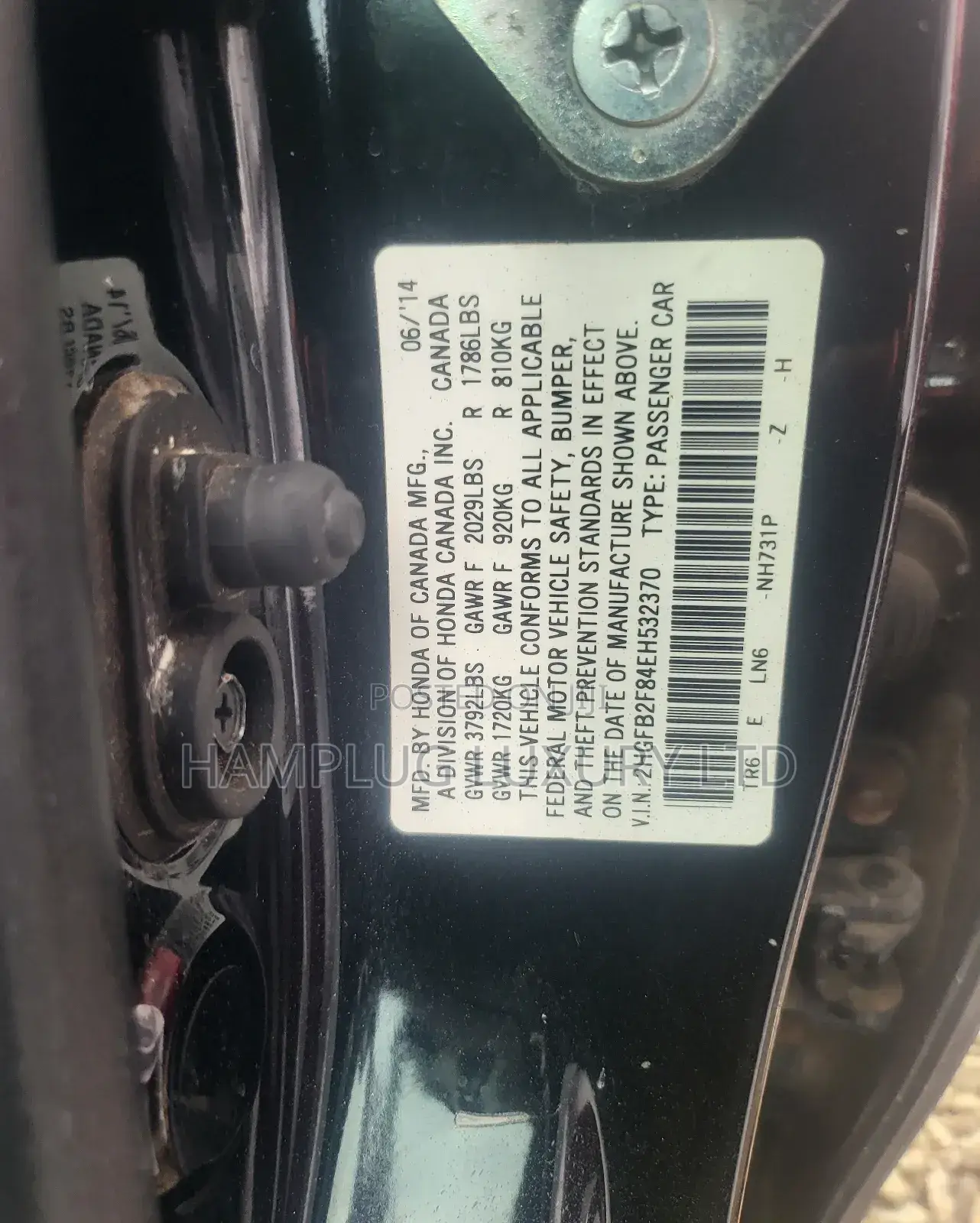 Honda Civic 2015 Black