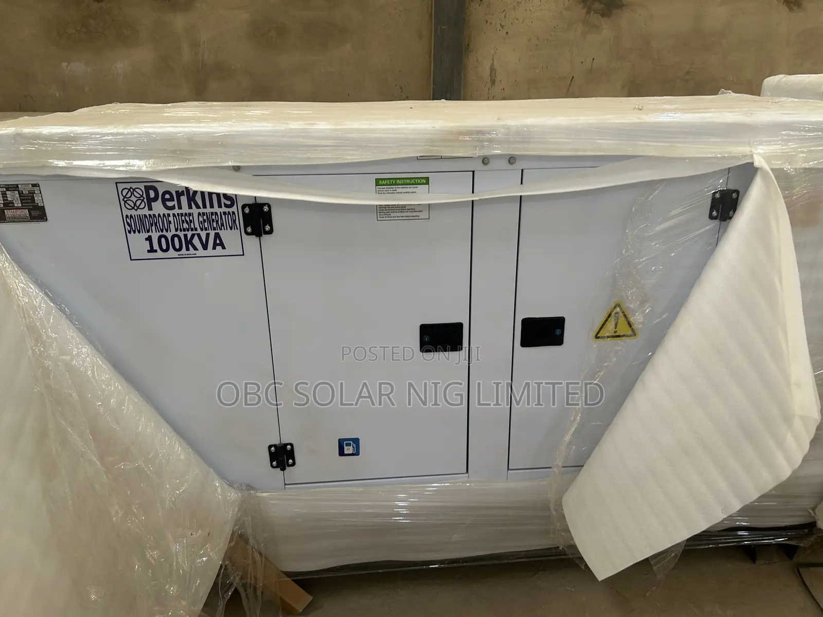 100kva Perkins – No Noise, No Wahala, Just Steady Power