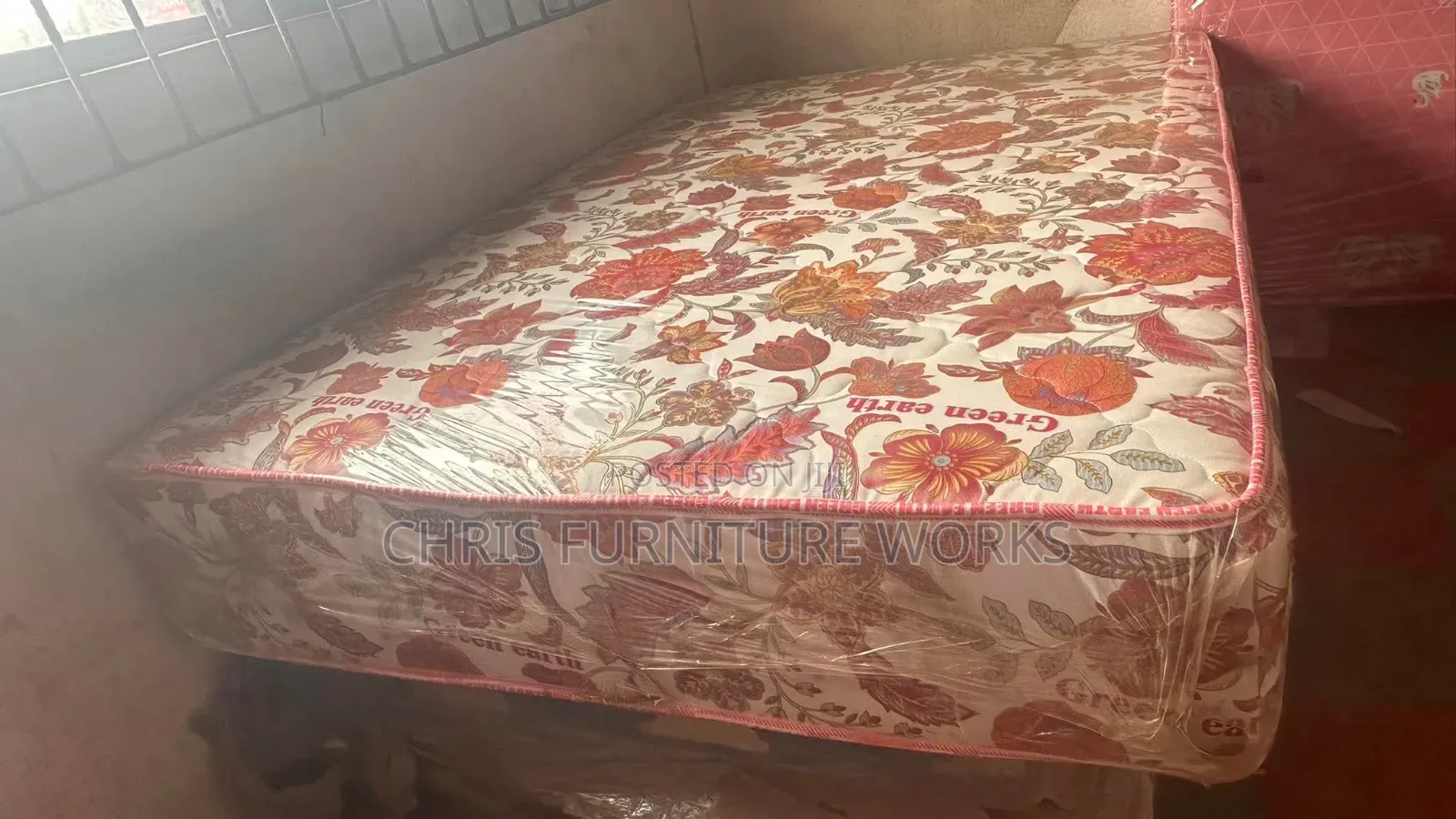 4 by 6ft by 10inches Semi Orthopaedic Mattress Available