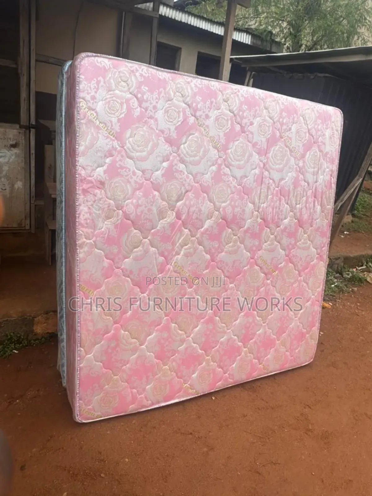6 by 6ft by 8inches Semi Orthopaedic Mattress (Family Size)