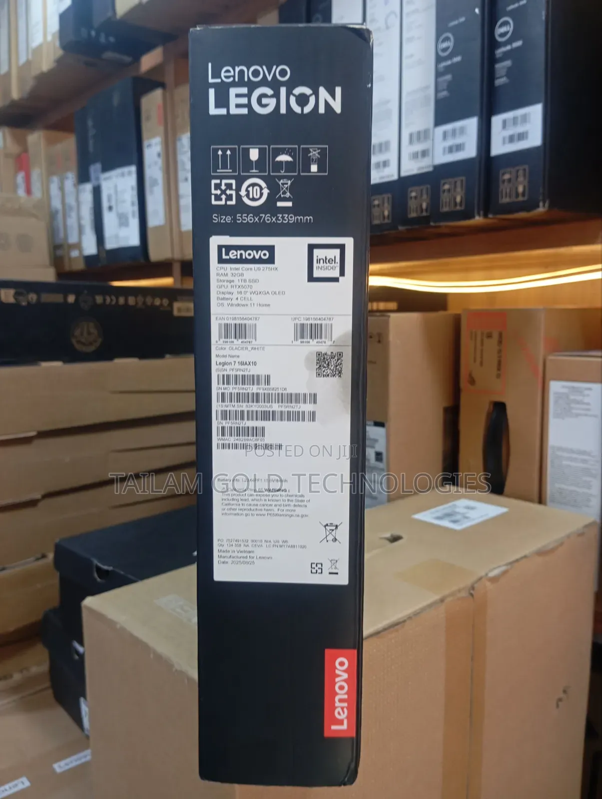 New Laptop Lenovo Legion 7 32GB Intel Core Ultra 9 SSD 1T