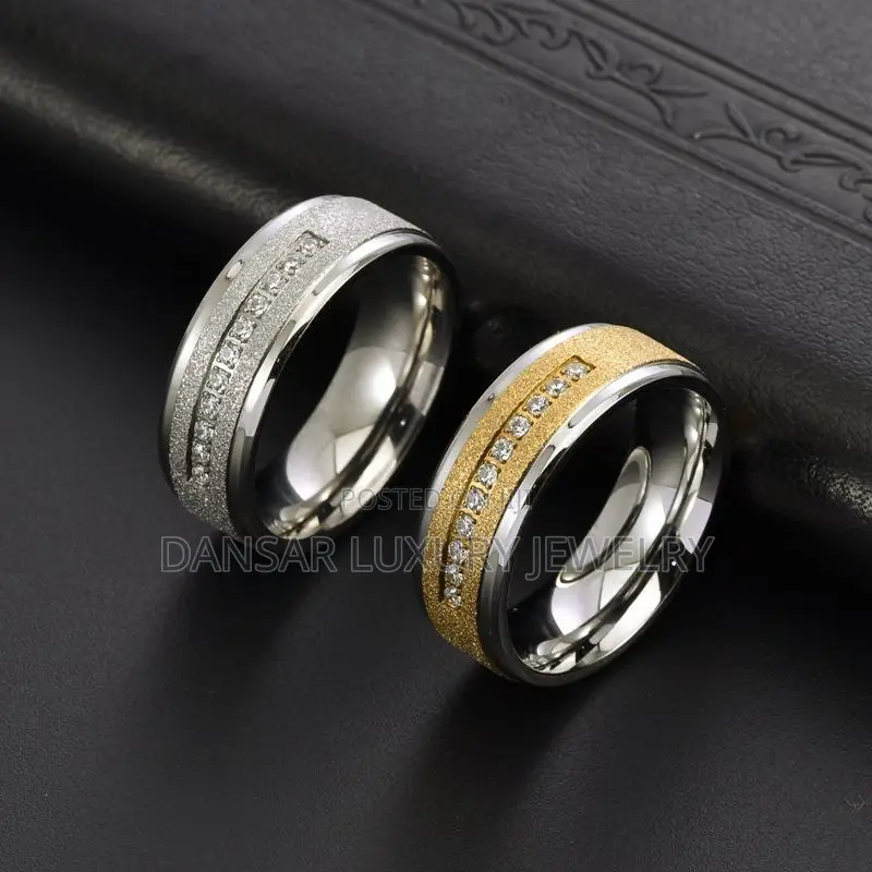Top Quality Steel Diamond Men’S Ring