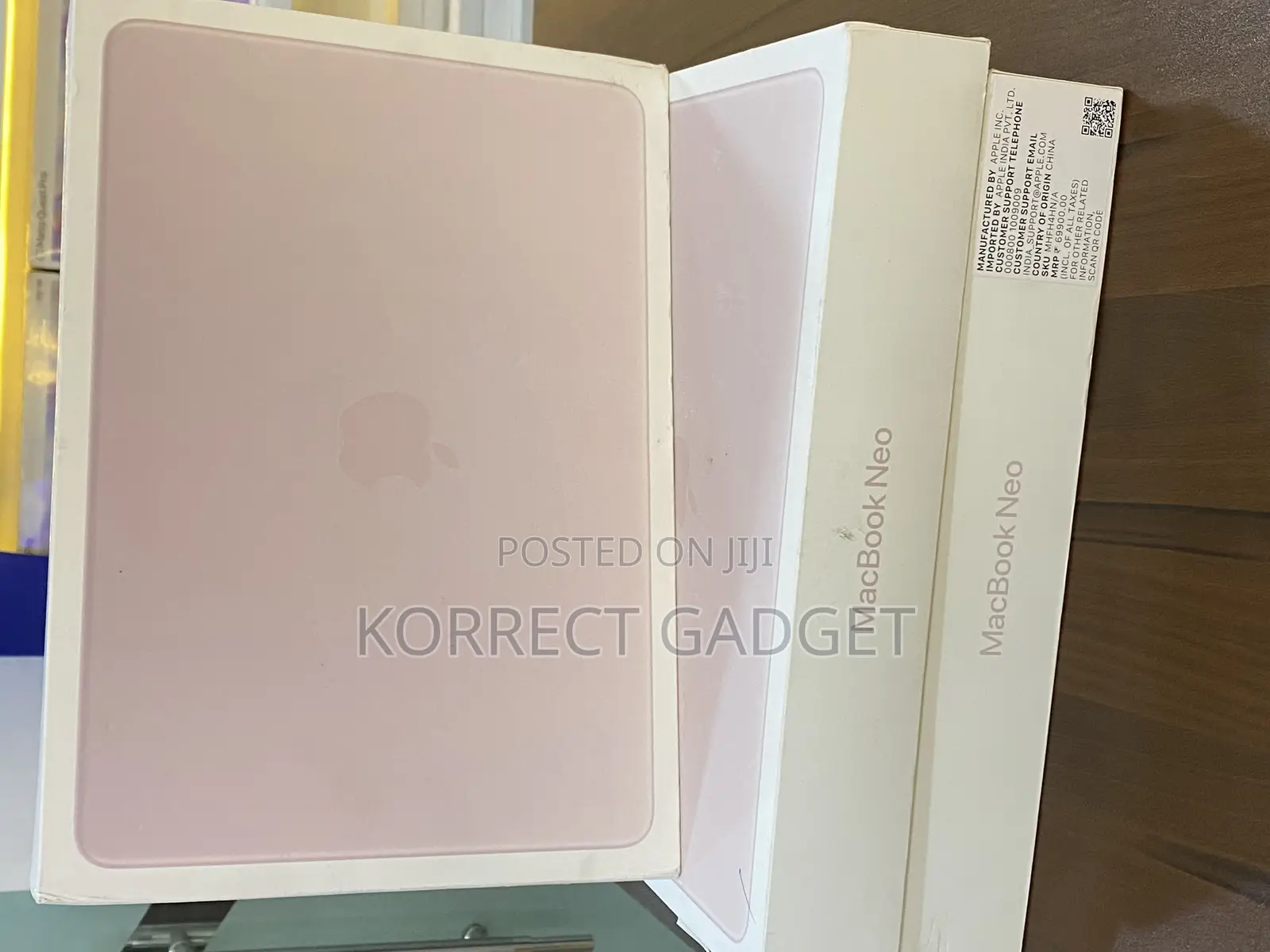 New Laptop Apple MacBook Neo 2026 8GB SSD 512GB