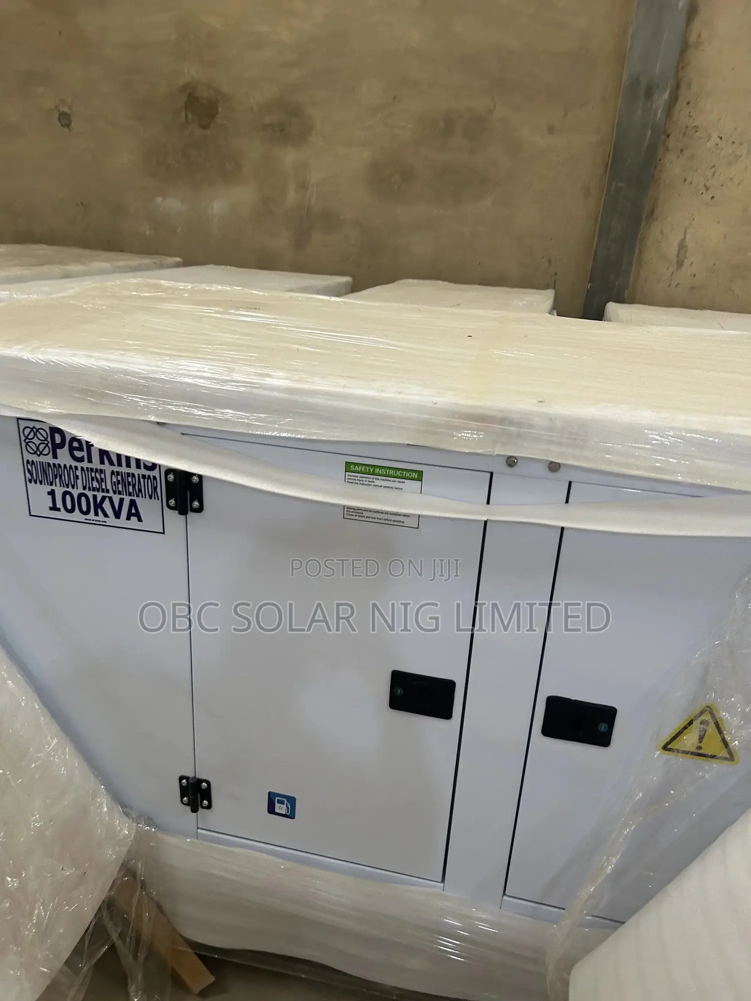 Get 24/7 Power With 100kva Perkins Soundproof Generator