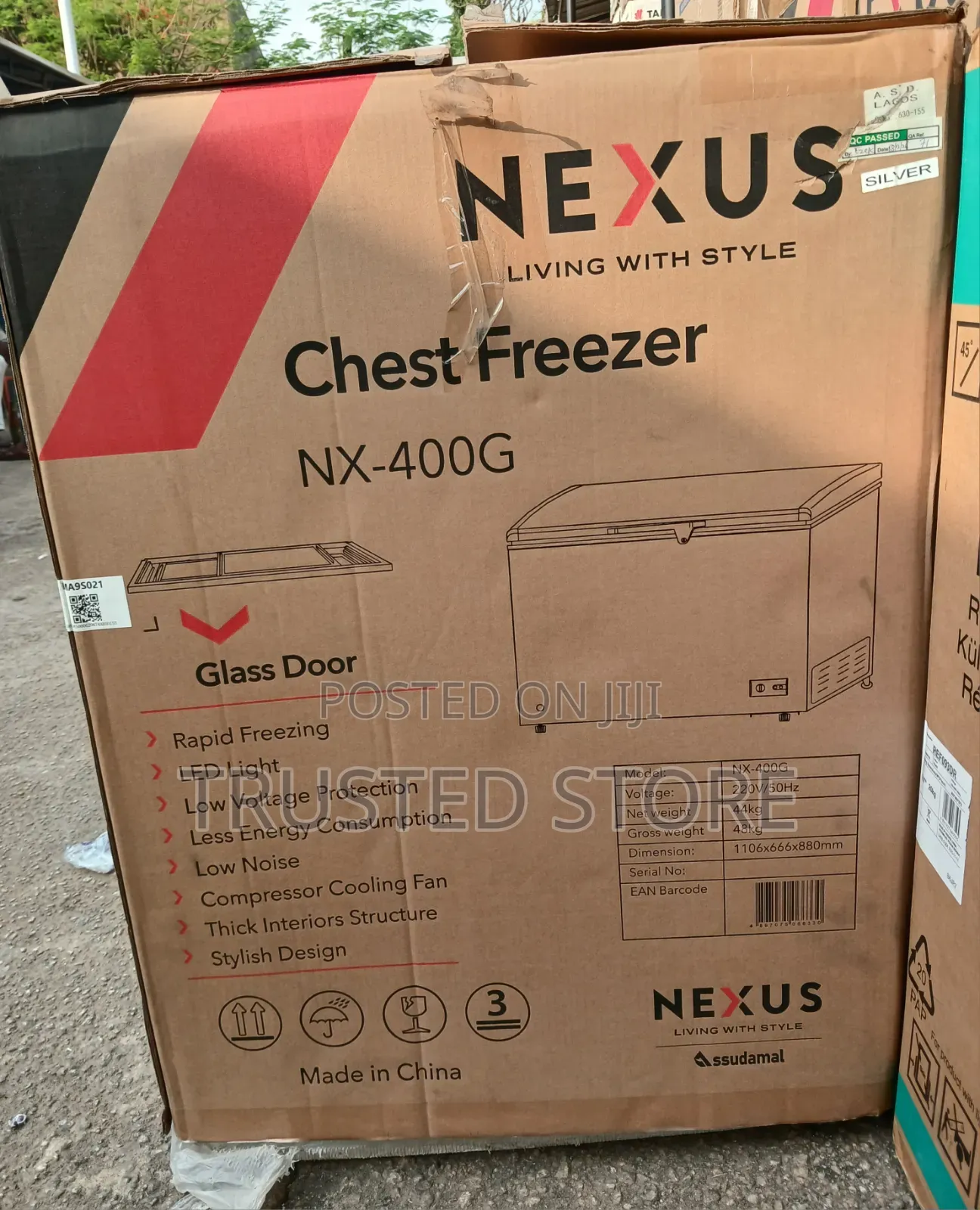 Nexus Nx 400g Chest Freezer