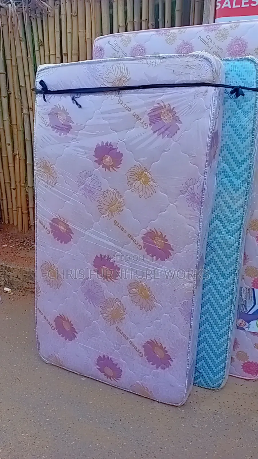 31⁄2 by 6ft by 8inches Semi Orthopaedic Mattress