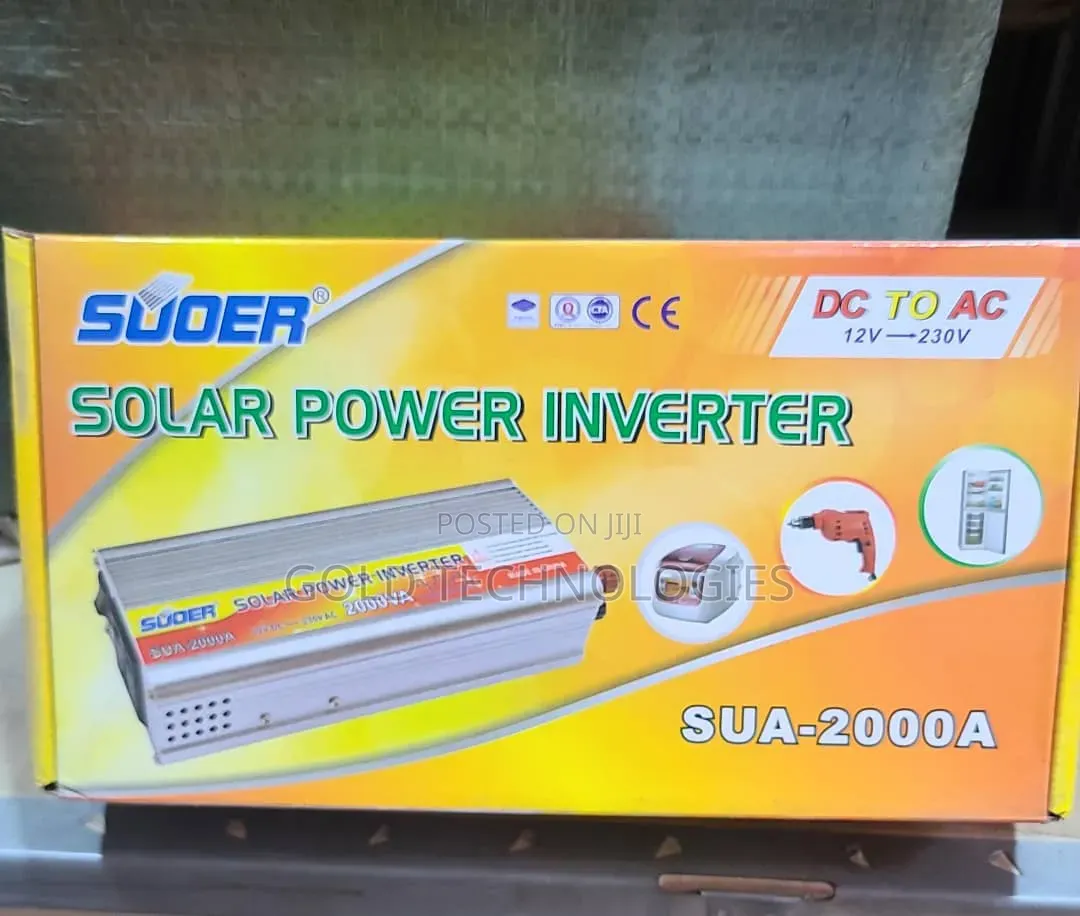 12v 2kva Solar Power Inverter Suoer Sua2000a, Reliable Power Backup