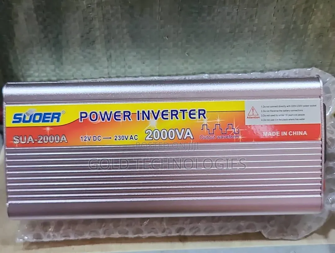12v 2kva Solar Power Inverter Suoer Sua2000a, Reliable Power Backup