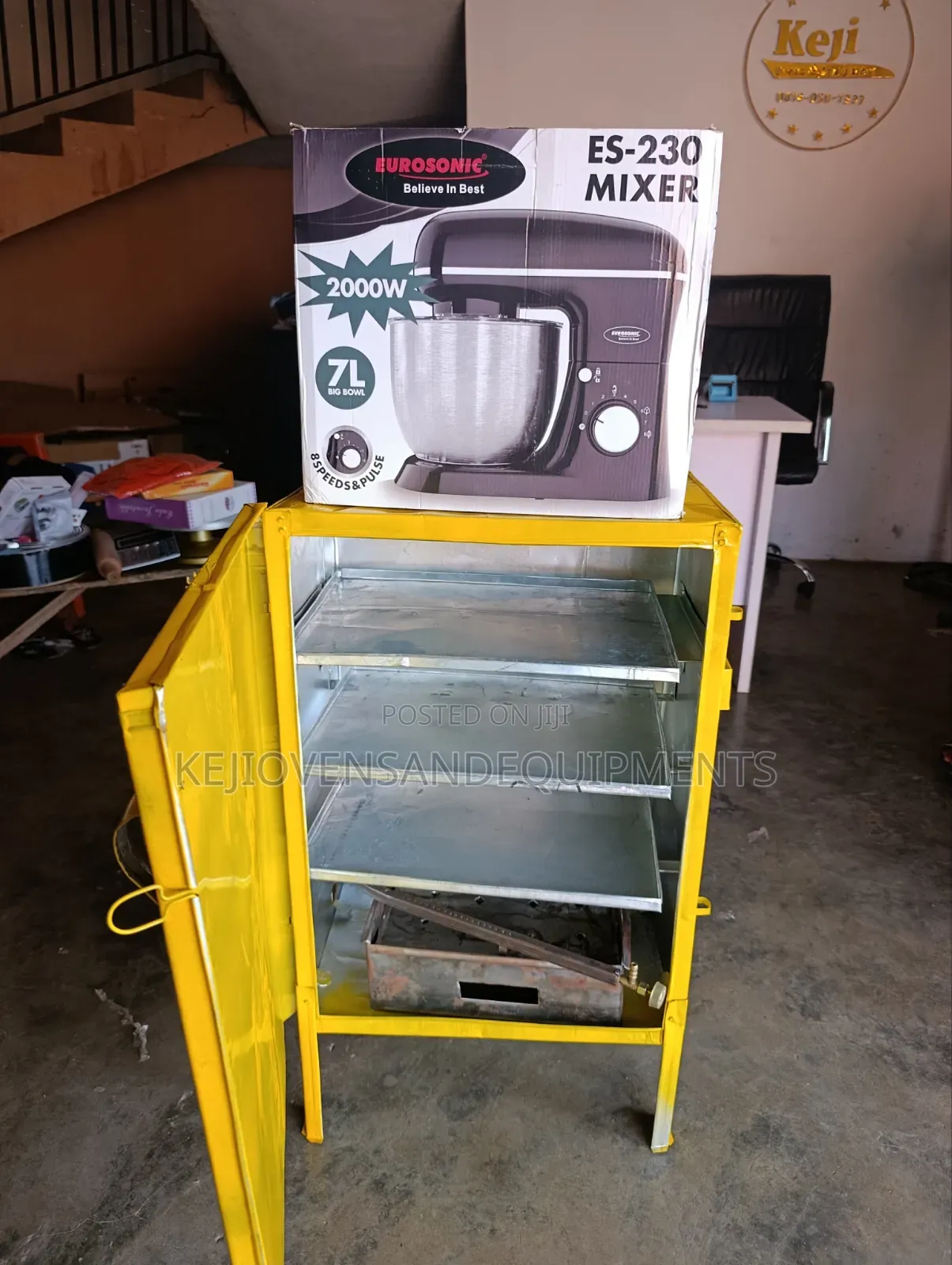 Oven and Cake Mixer