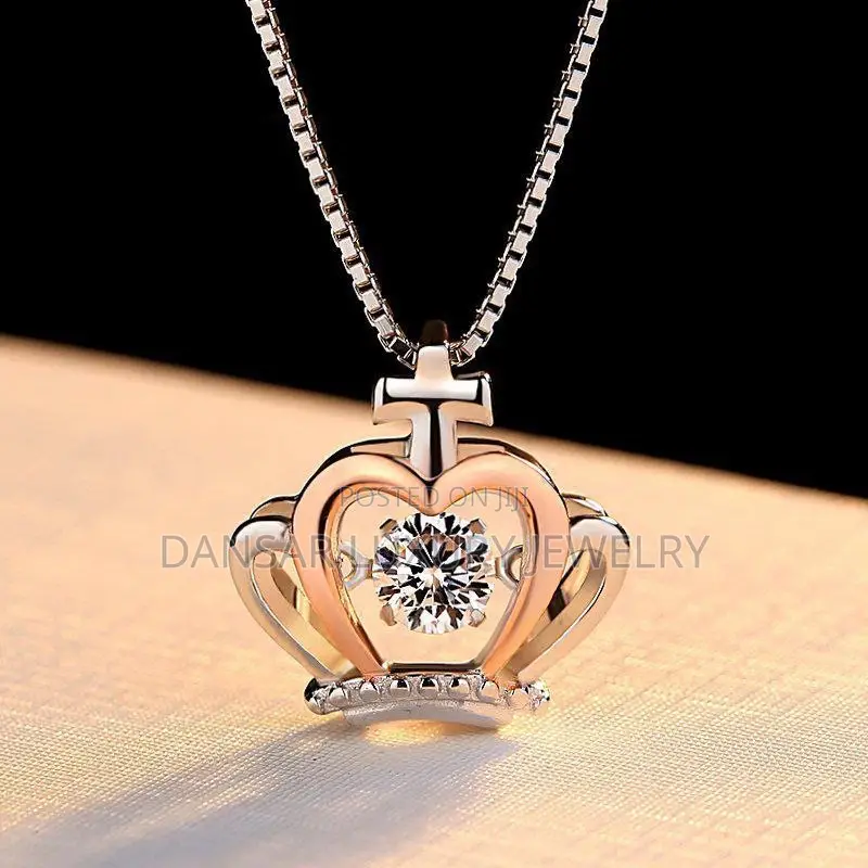 S925 Chain With Crown Pendant