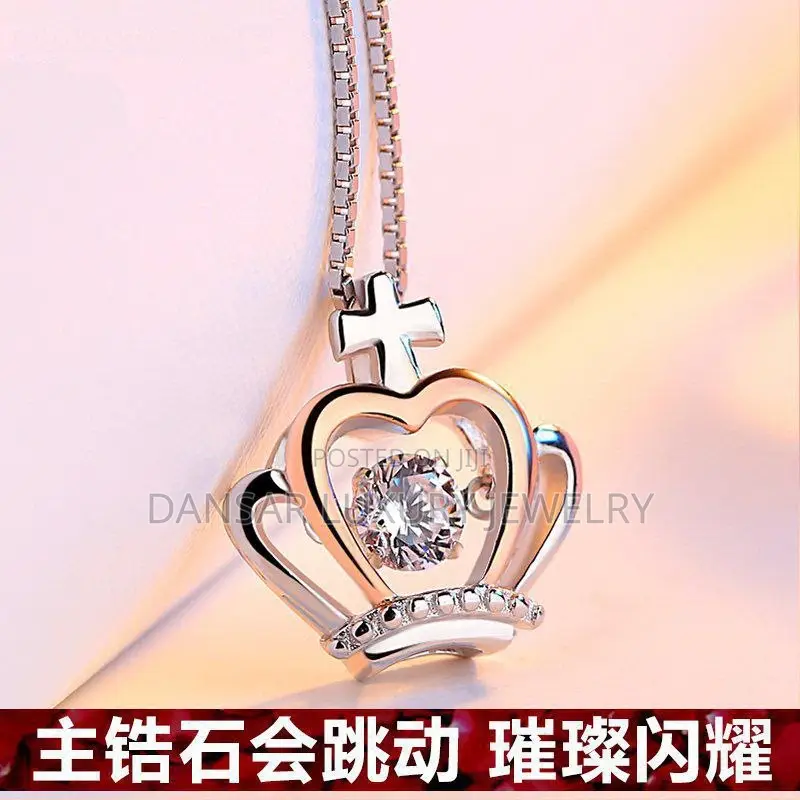 S925 Chain With Crown Pendant