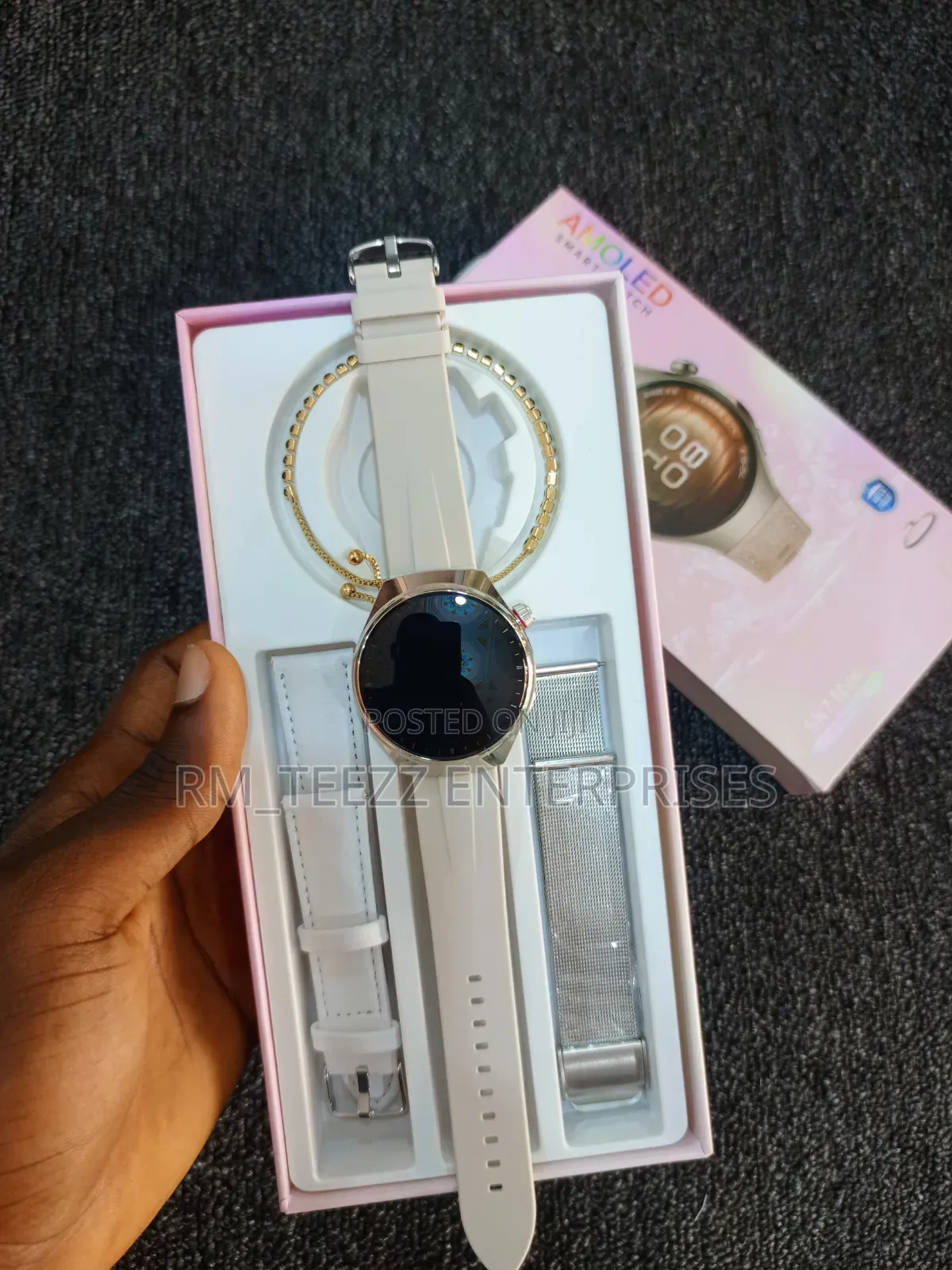 Original Sk7-Mini Ladies Smart Watch With Extra Bracelet