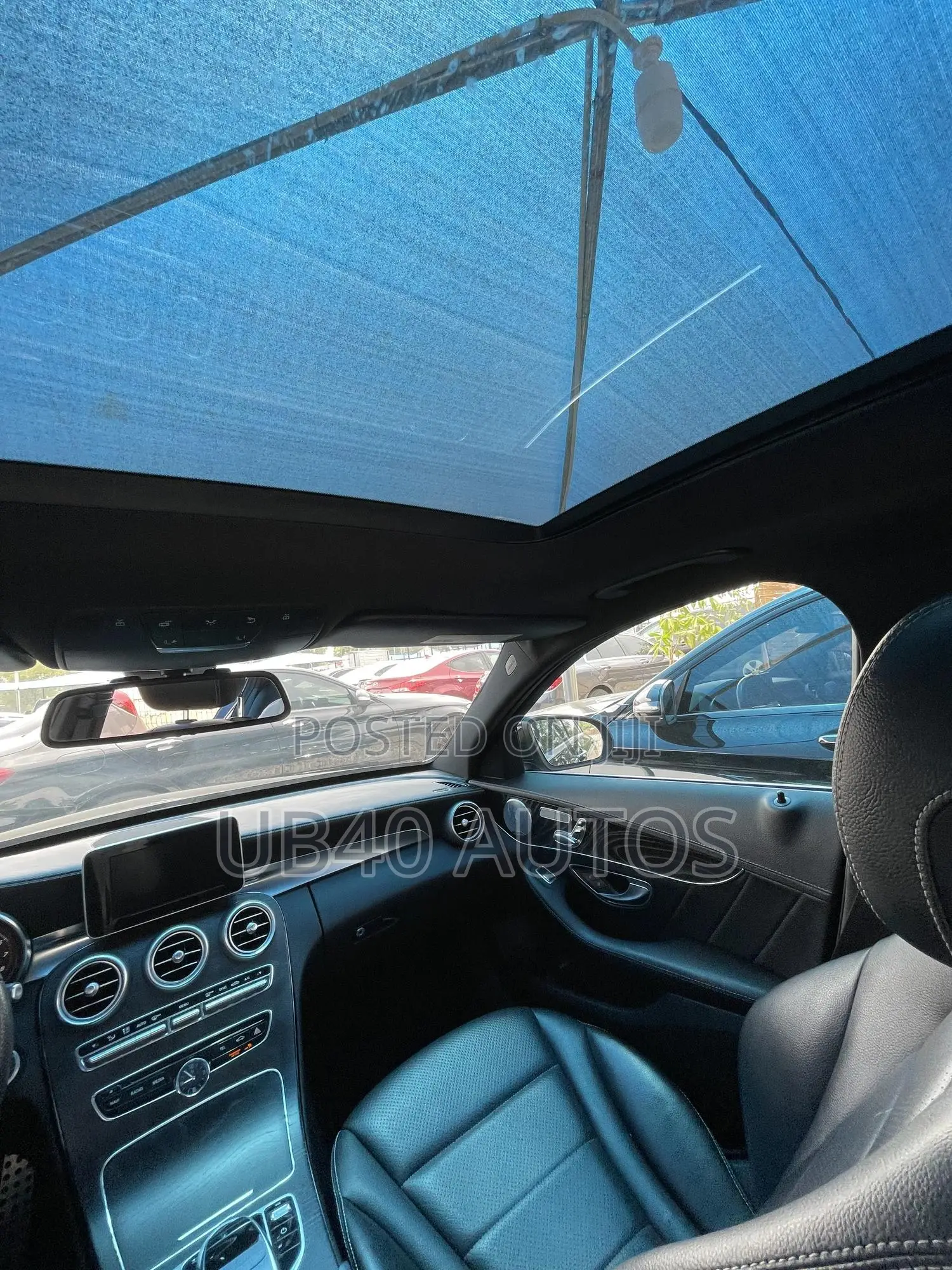 Mercedes-Benz C300 Sport 4dr AWD 4Matic Sedan (2.0L 4cyl 7A) 2015 Black