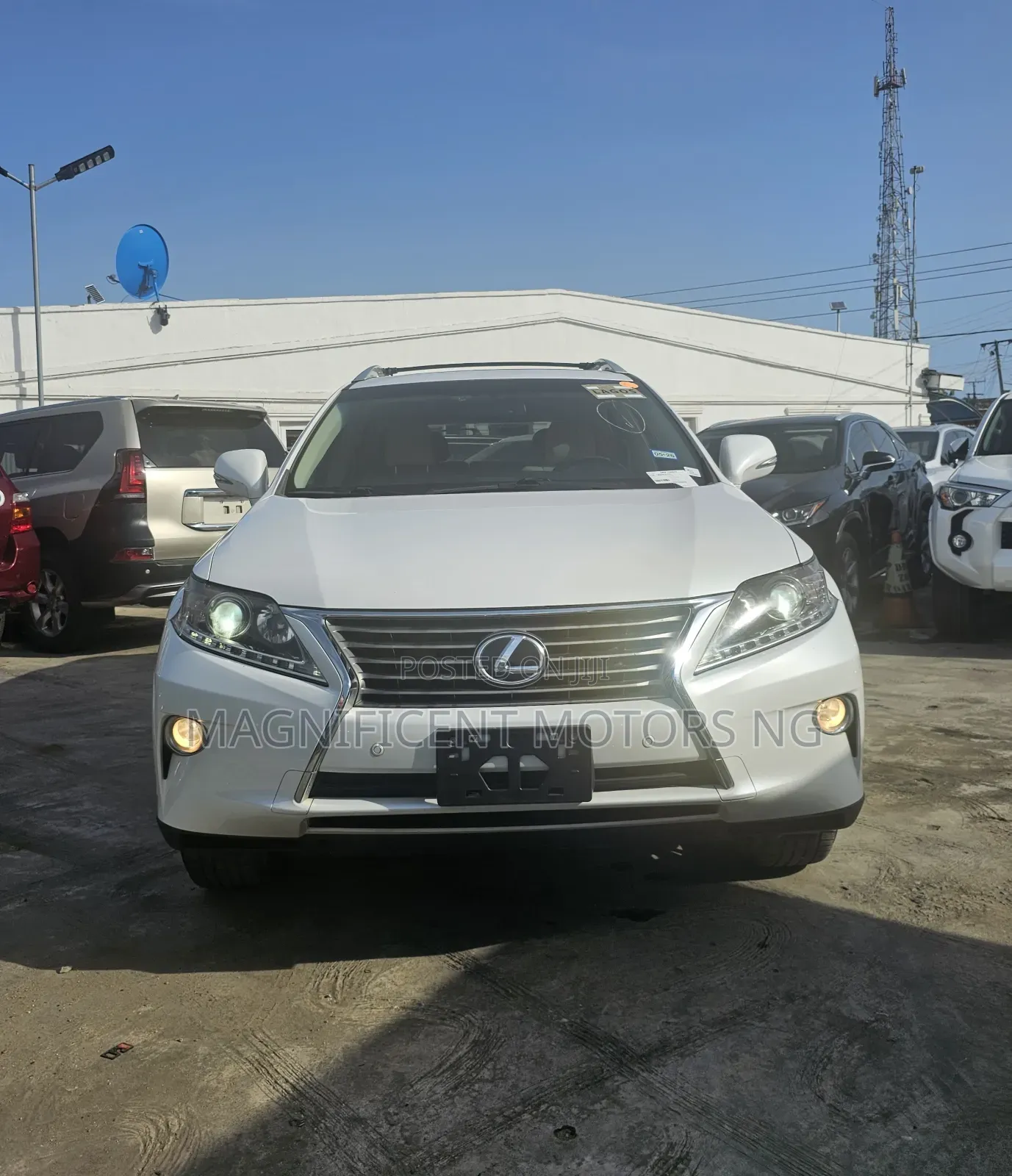 Lexus RX 350 FWD 2013 White