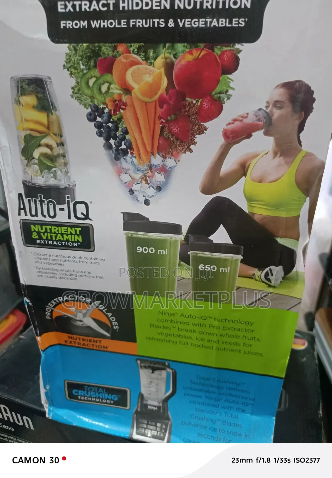 Ninja Duo Blender 1500w With Auto-Iq – Powerful 2-in-1 Kitchenmachine