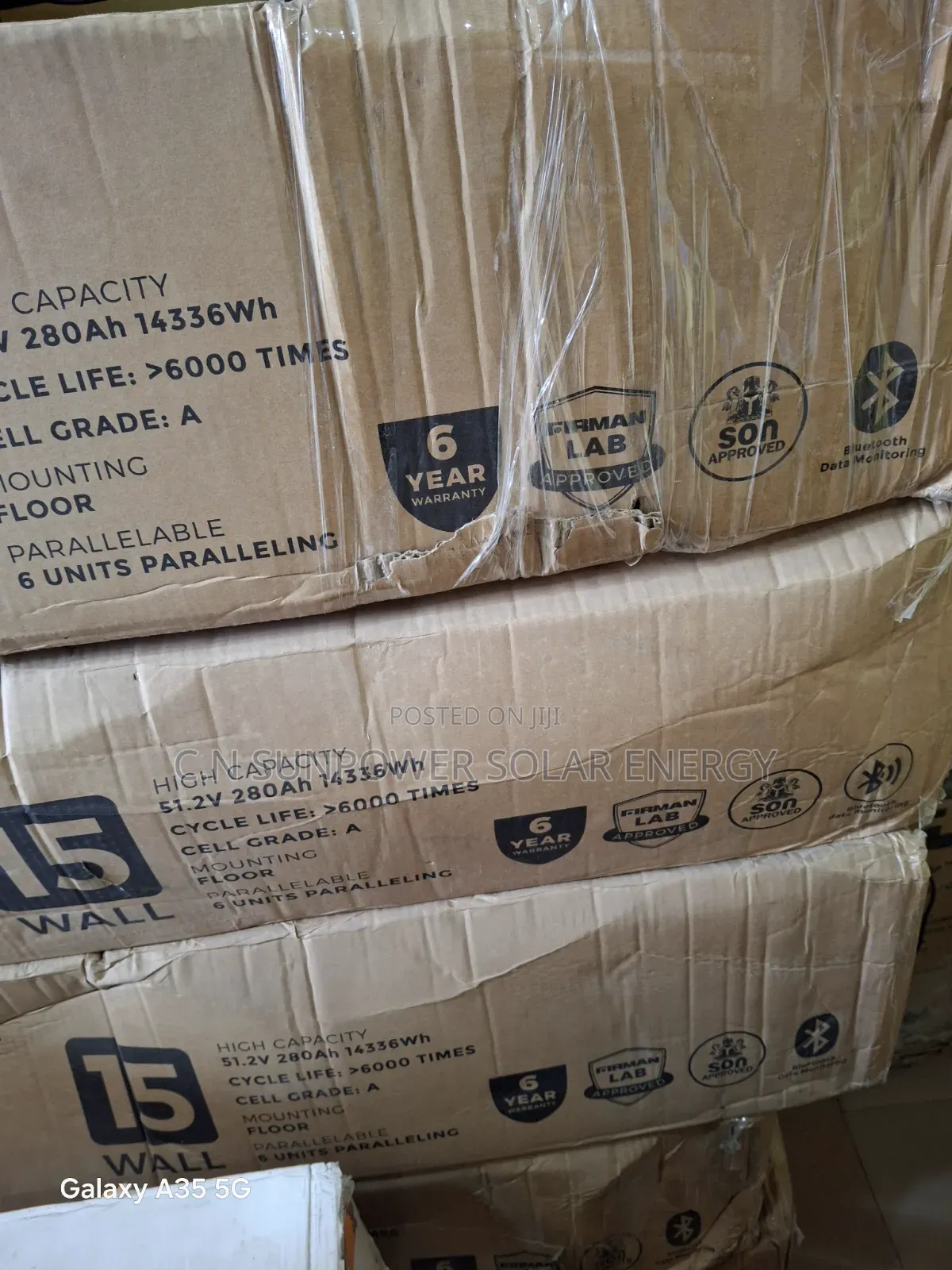 15kwh/48v F.Irman Lithium-Iron Battery