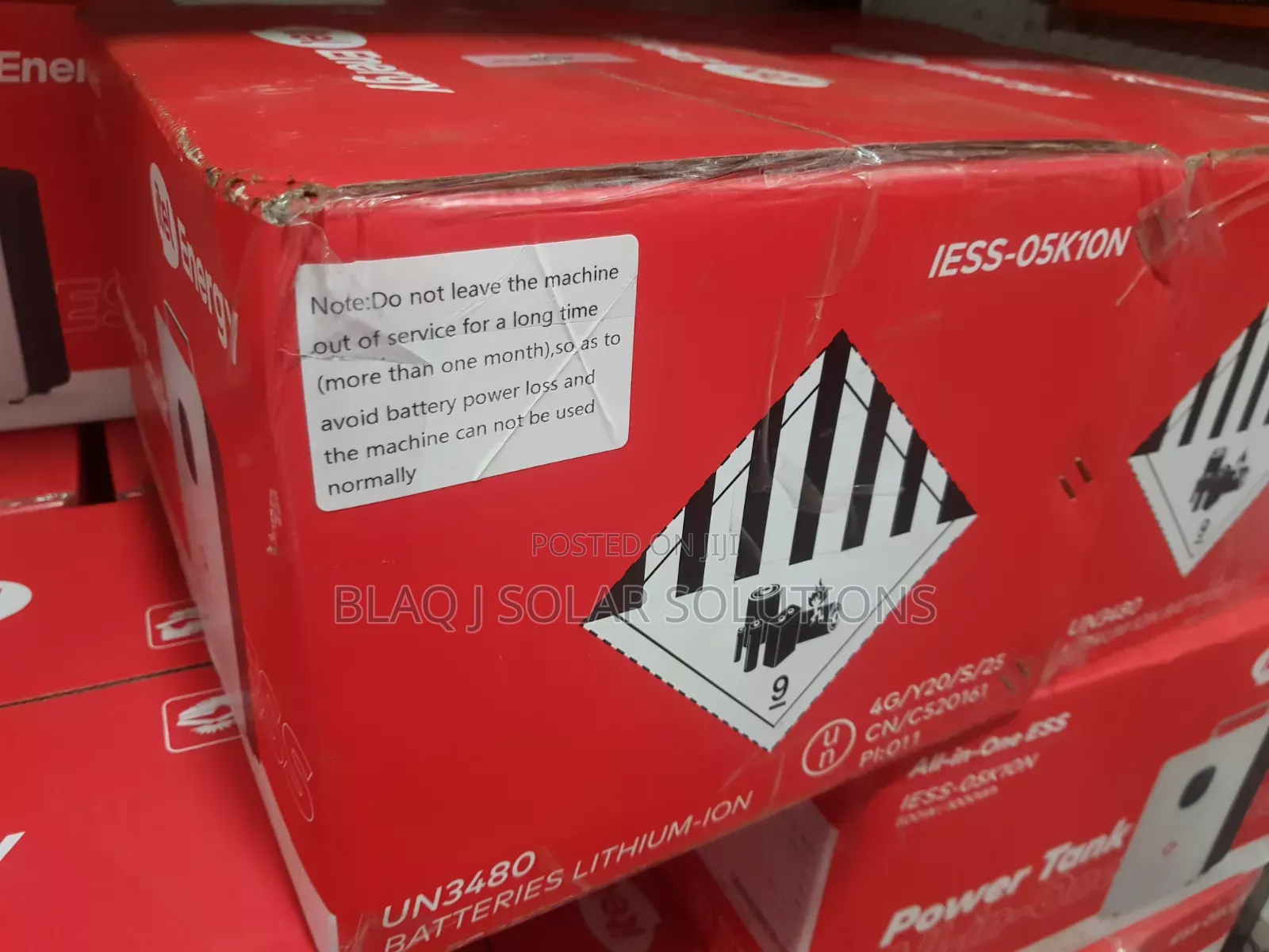 All in One Ess Itel Power Tank Lithium Ion Battery