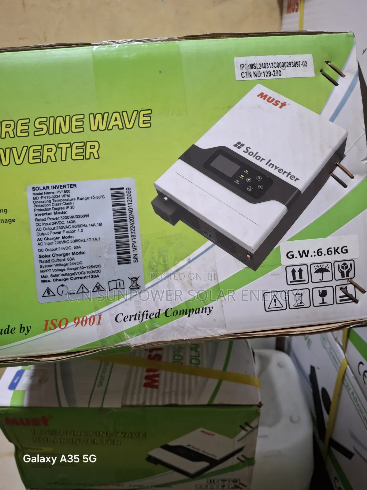 3.2kva/24v Must Hybrid Inverter