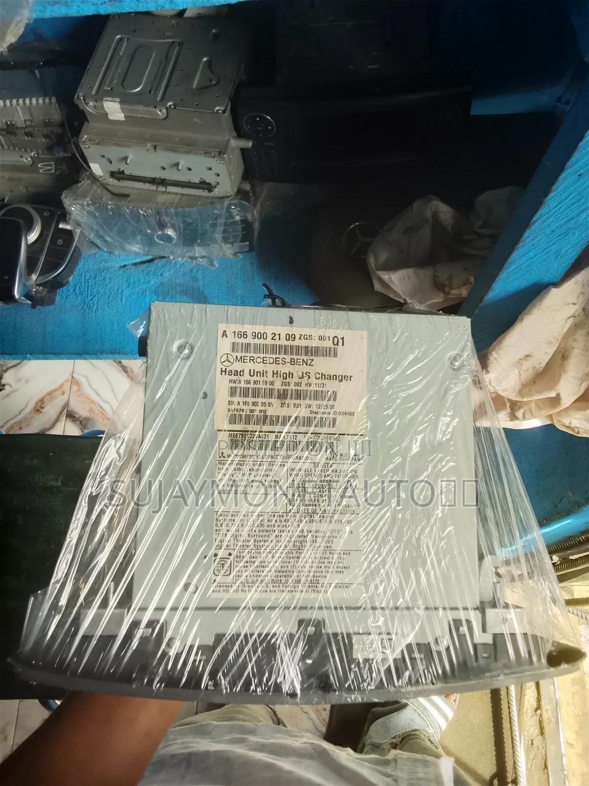 Mercedes Benz 166 Ml Radio