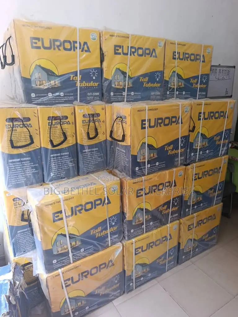 220ah 12v Europe Indian Tubulra Solar Battery