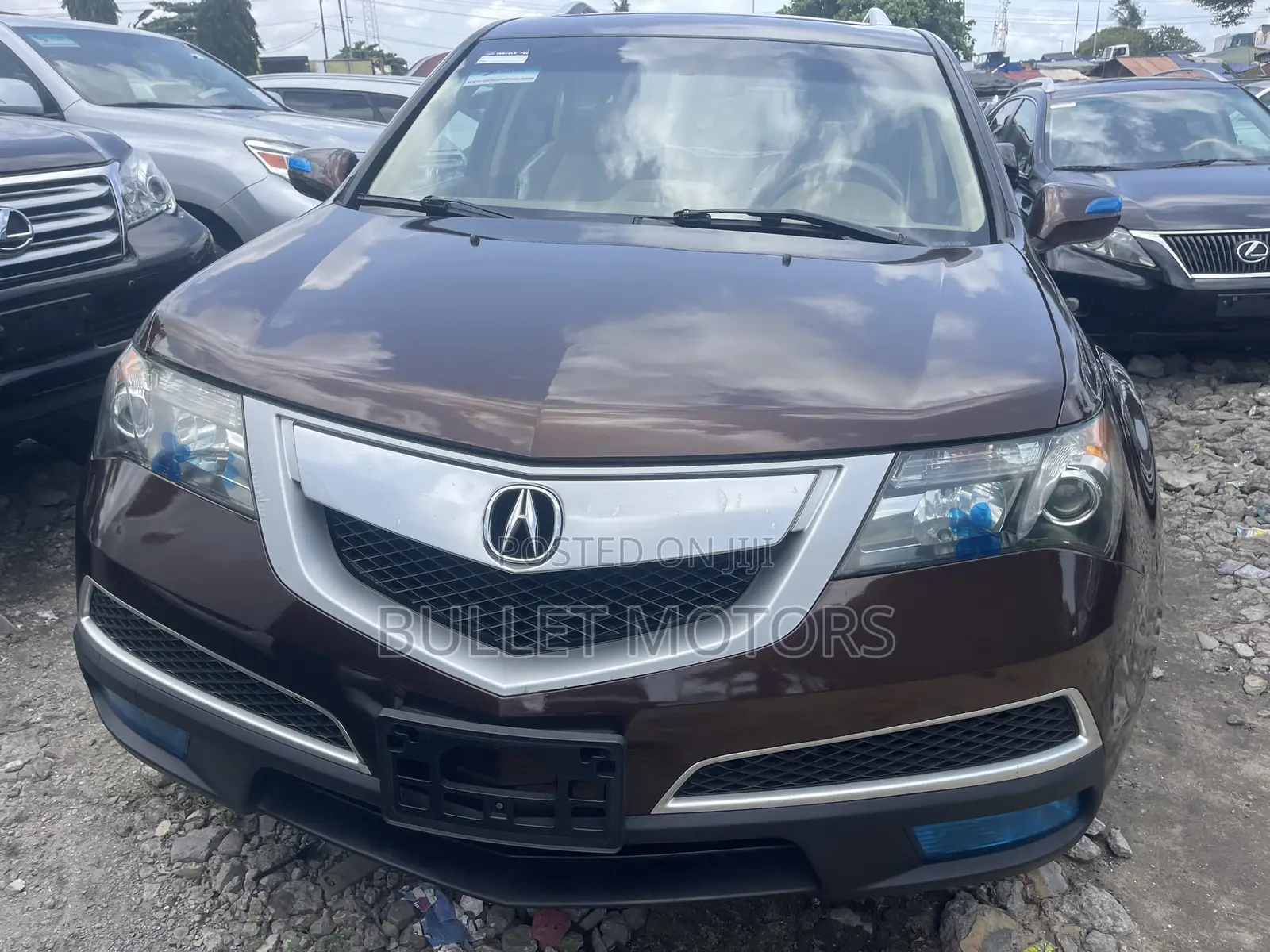 Acura MDX Advance Package SUV AWD (3.7L 6cyl 6A) 2012 Gold