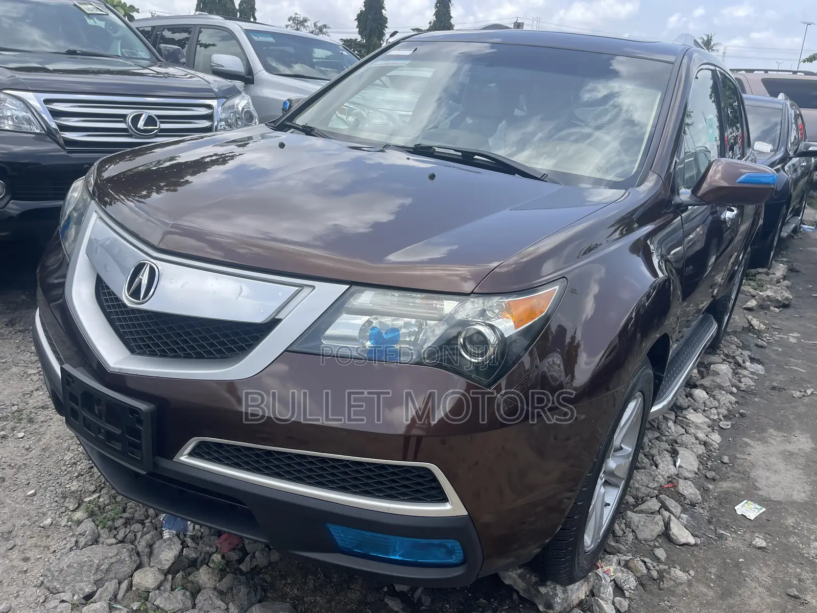 Acura MDX Advance Package SUV AWD (3.7L 6cyl 6A) 2012 Gold