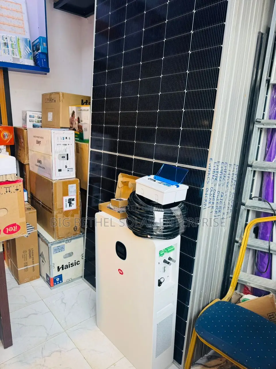 8kwh/3.6kva Itel All in One Power Tank Total Package