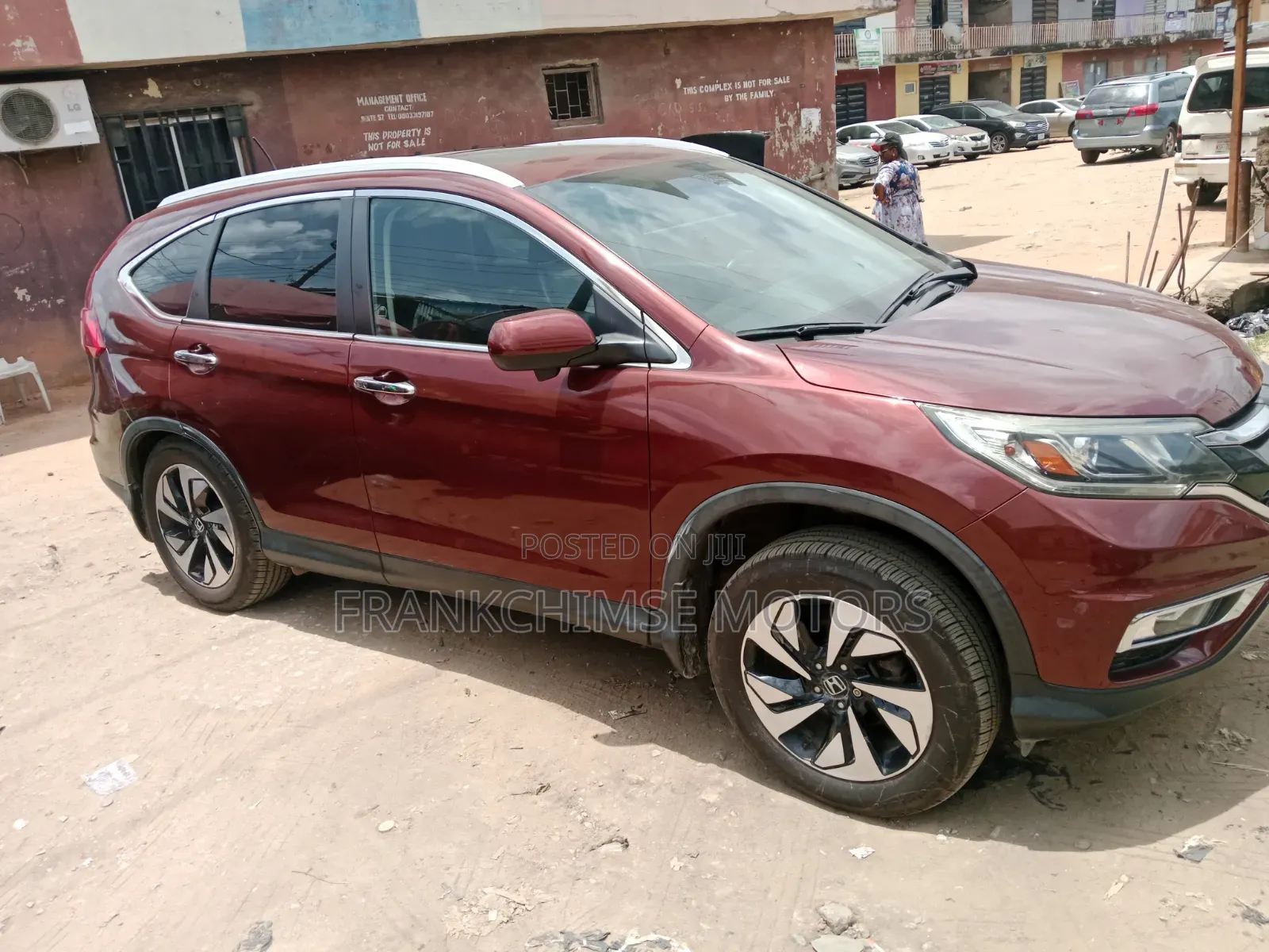 Honda CR-V EX 4dr SUV AWD (2.4L 4cyl CVT) 2016 Red