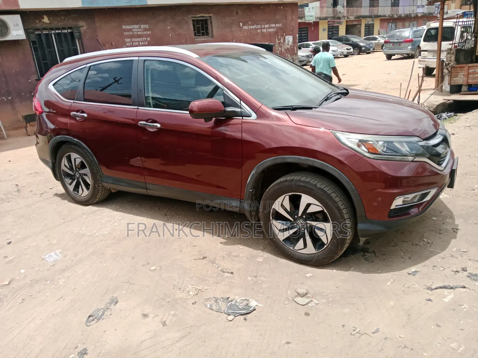 Honda CR-V EX 4dr SUV AWD (2.4L 4cyl CVT) 2016 Red