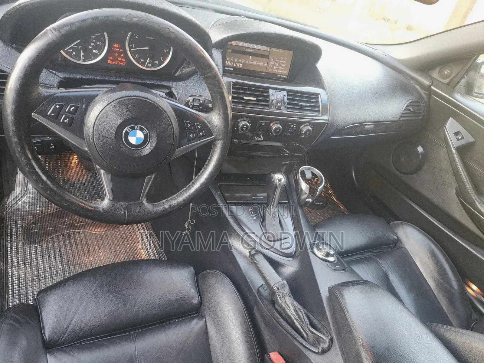 BMW 6 Series 2009 Black