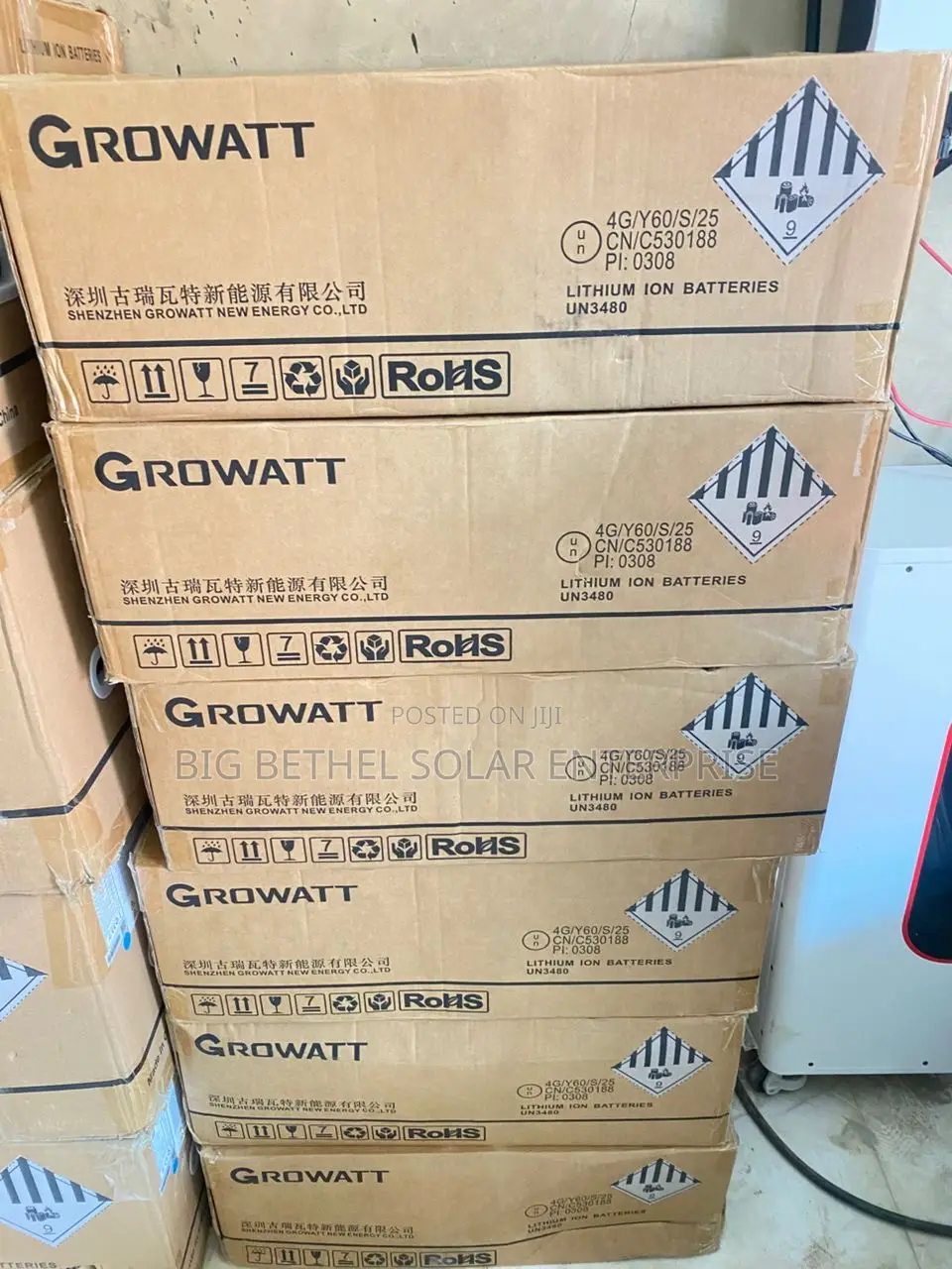 14.2kwh 51.2v Growatt Solar Lithium Battery