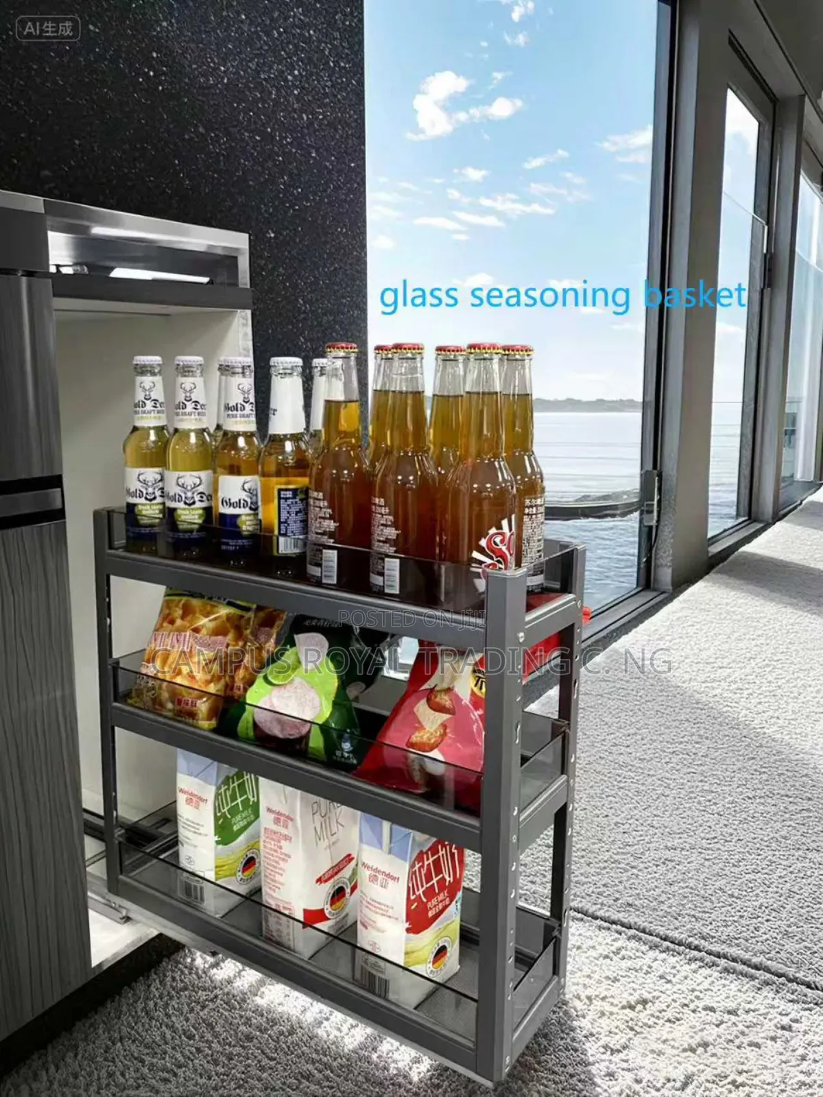 Glass Seasoning Basket