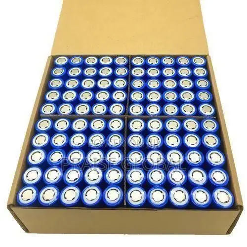 50 Pieces -Rechargeable Lithium Batteries 3.7v Flat-Head