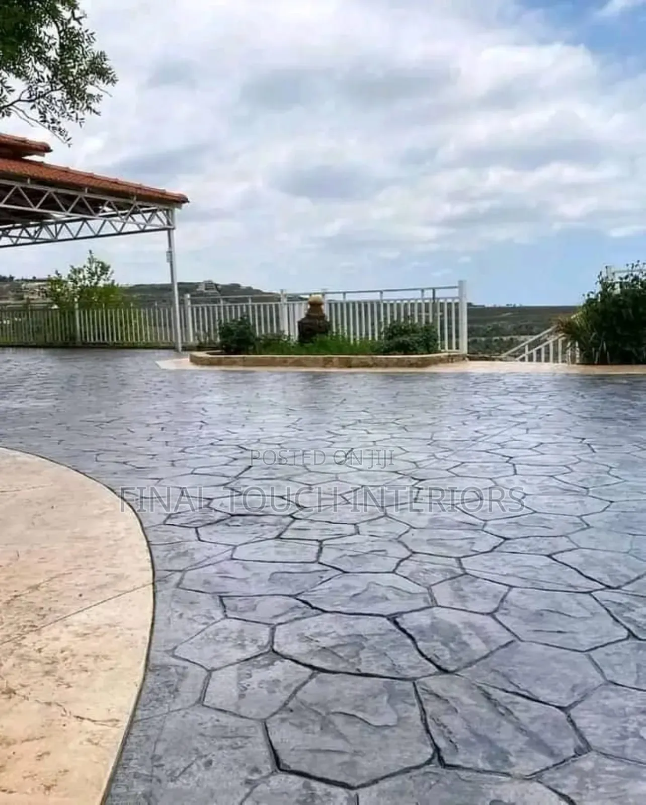 Stamp Concrete Floor,Walk Ways and Garden Designs
