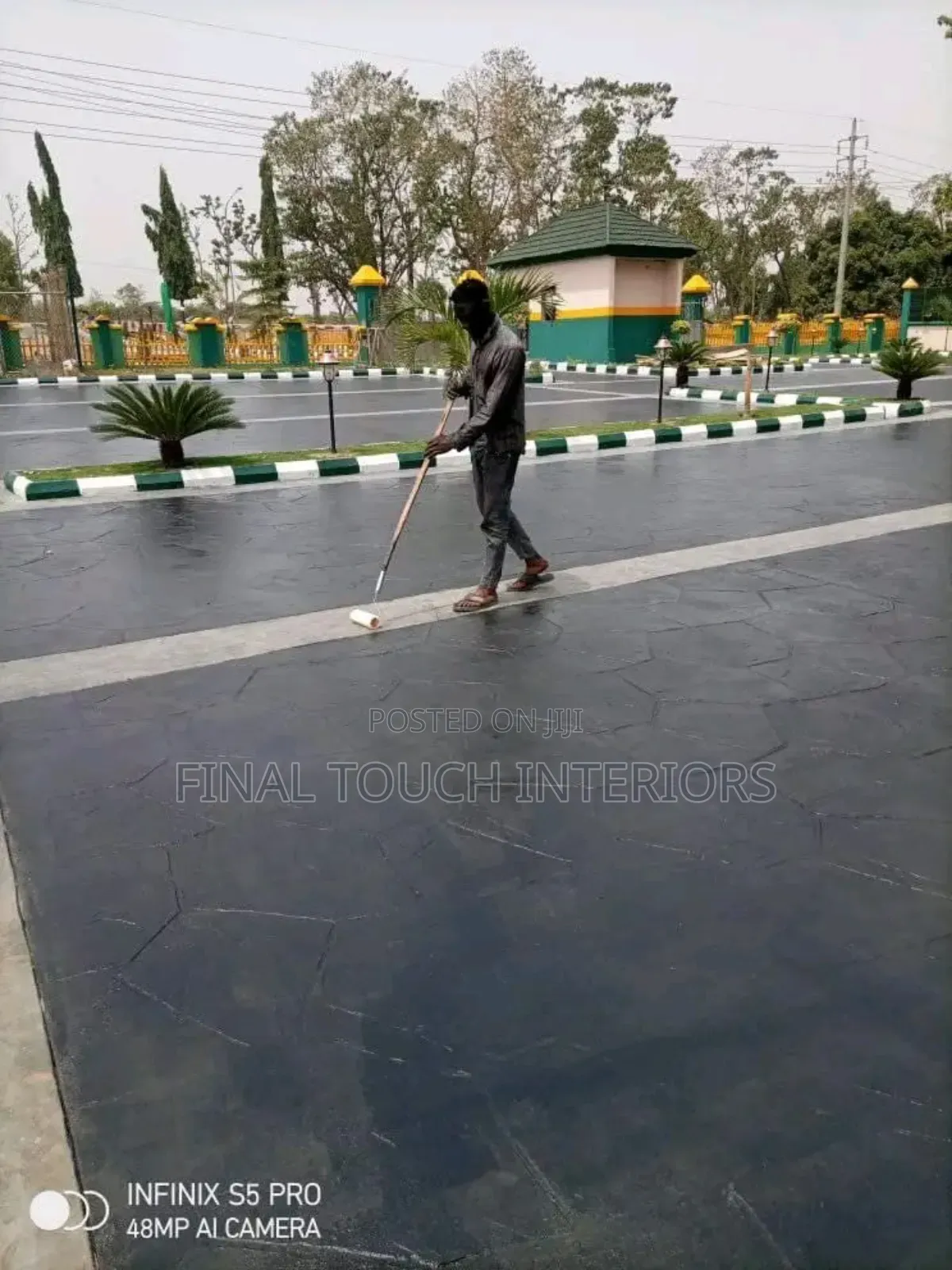 Stamp Concrete Floor,Walk Ways and Garden Designs