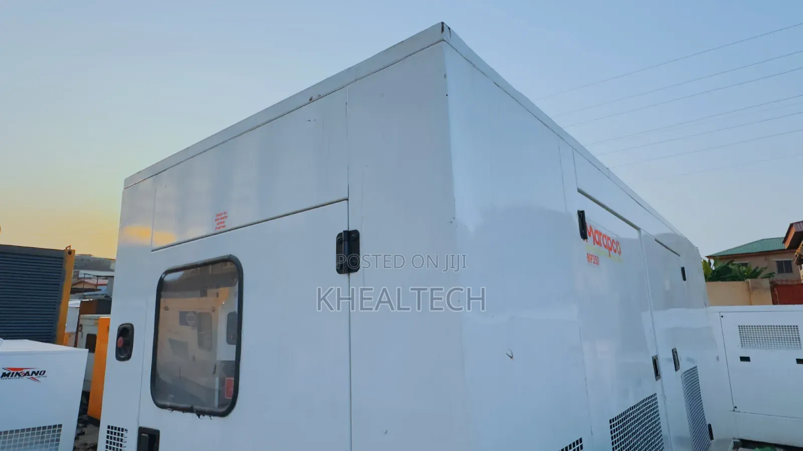 Soundproof Generator for Rent