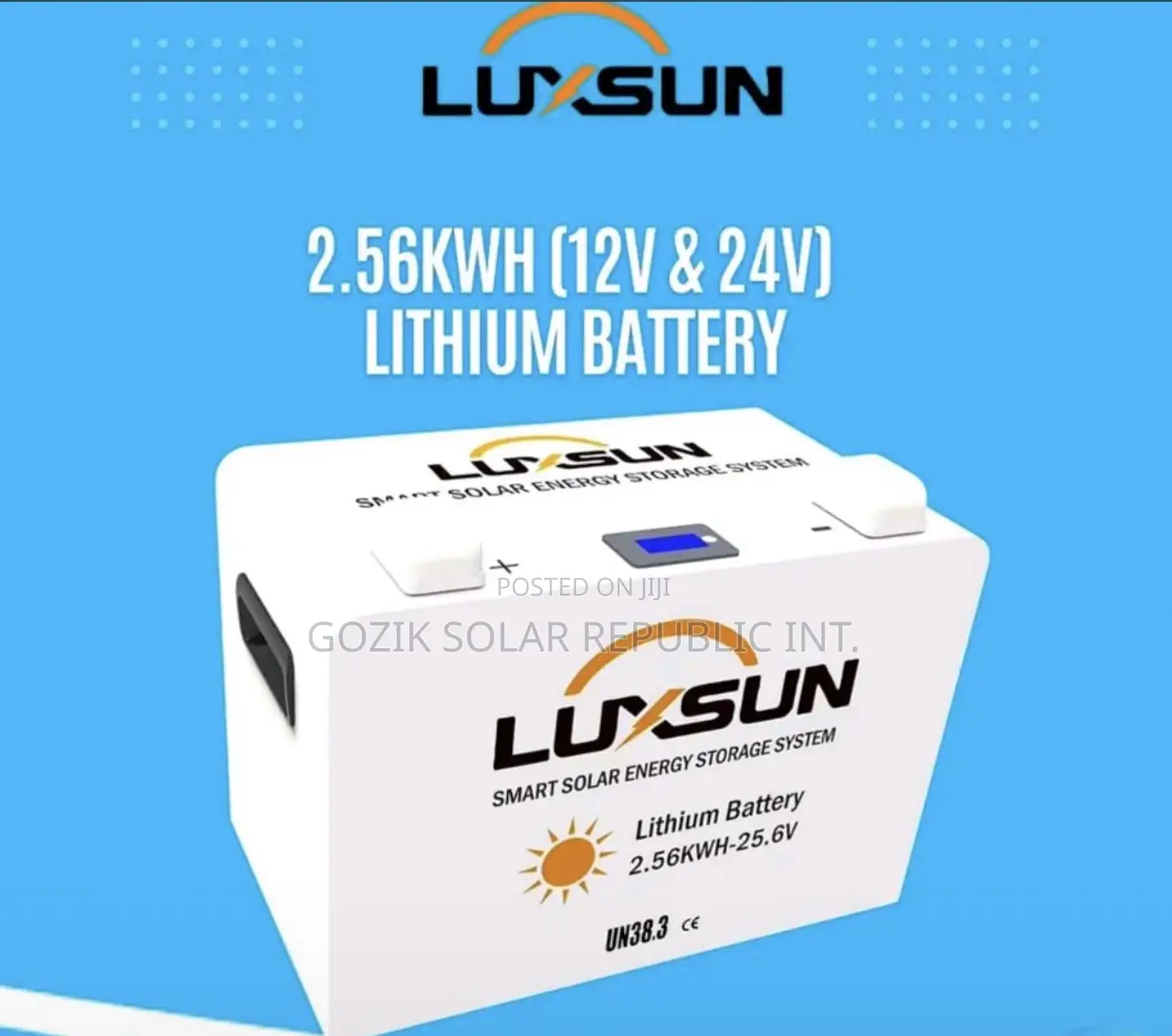 2.5kwh 24v Luxsun Lithium Ion Batteries
