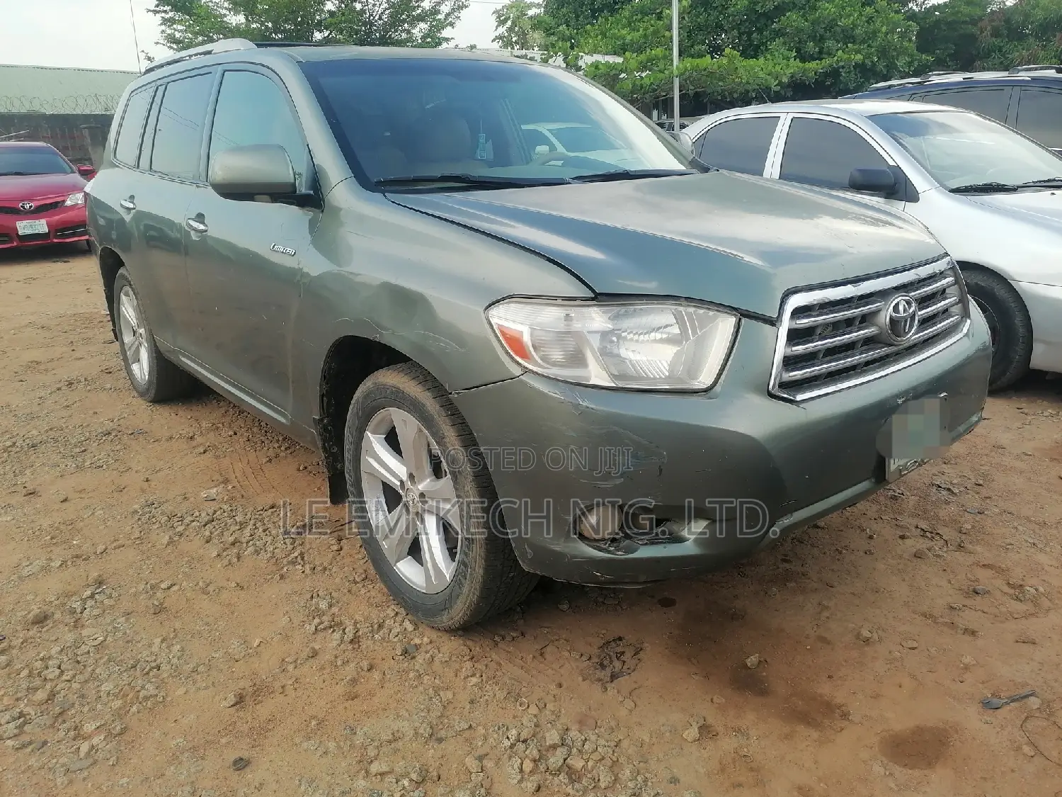 Toyota Highlander 2010 Gray