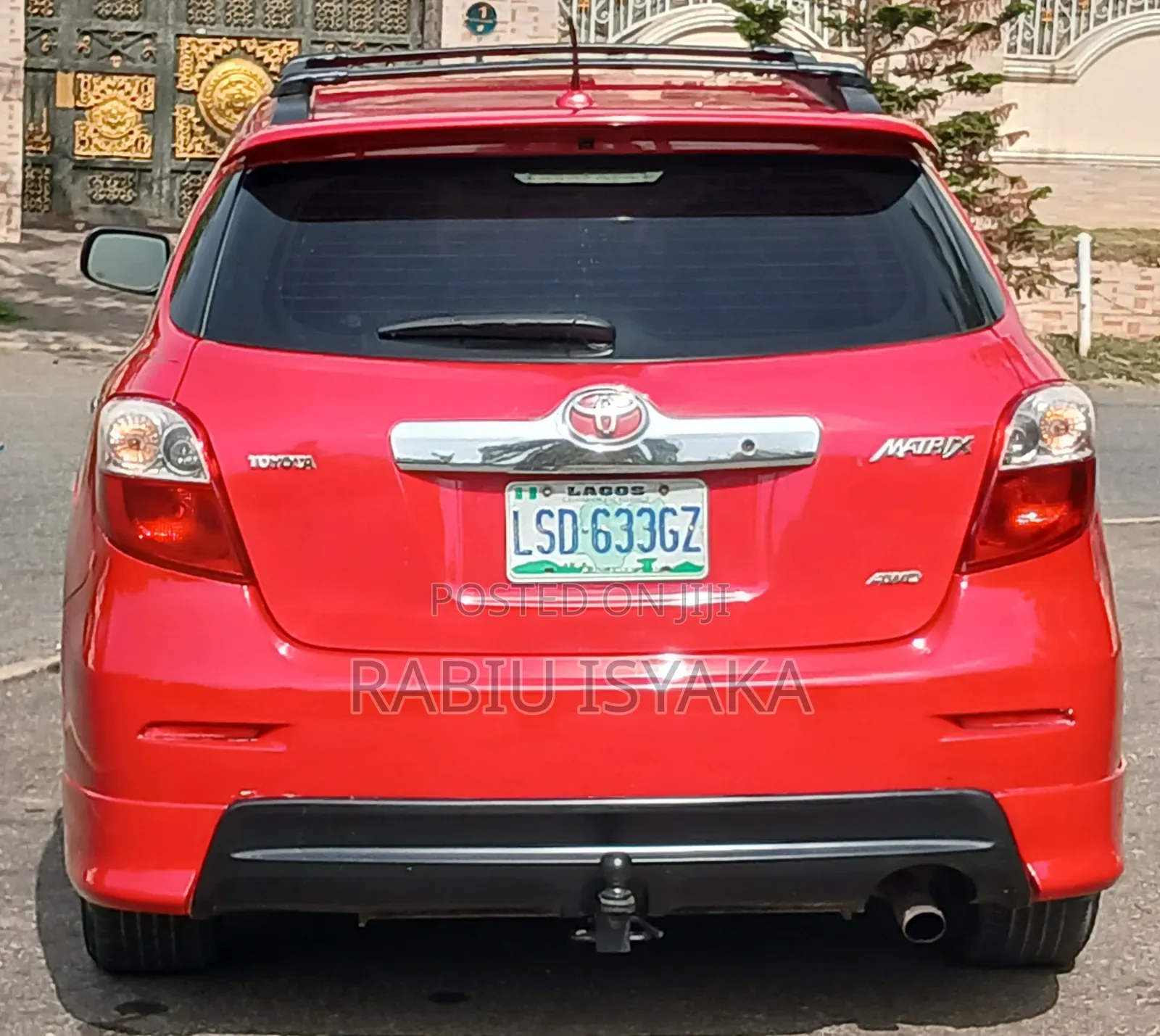 Toyota Matrix 2008 Red